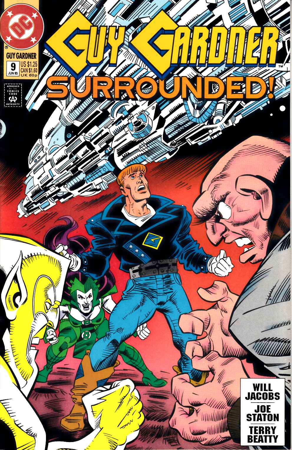 Guy Gardner #9 Very Fine (8.0) [DC Comic] THUMBNAIL