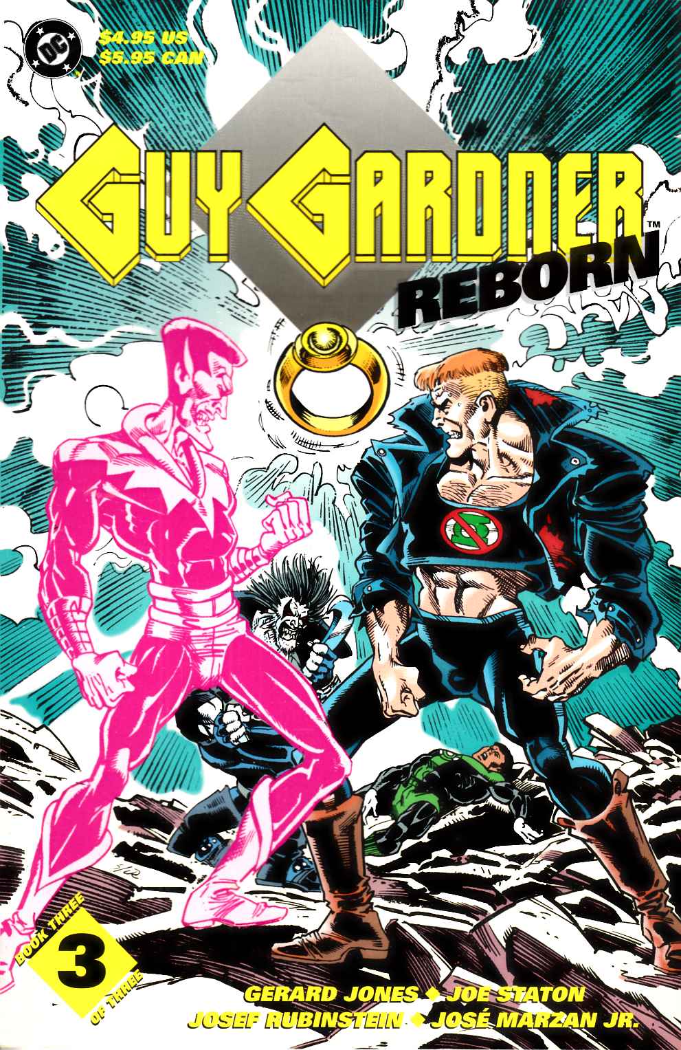 Guy Gardner Reborn #3 Very Fine (8.0) [DC Comic] LARGE