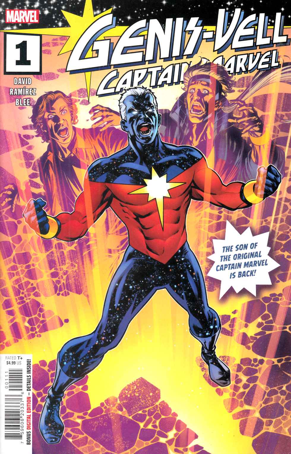 Genis-Vell Captain Marvel #1 Near Mint (9.4) [Marvel Comic] LARGE