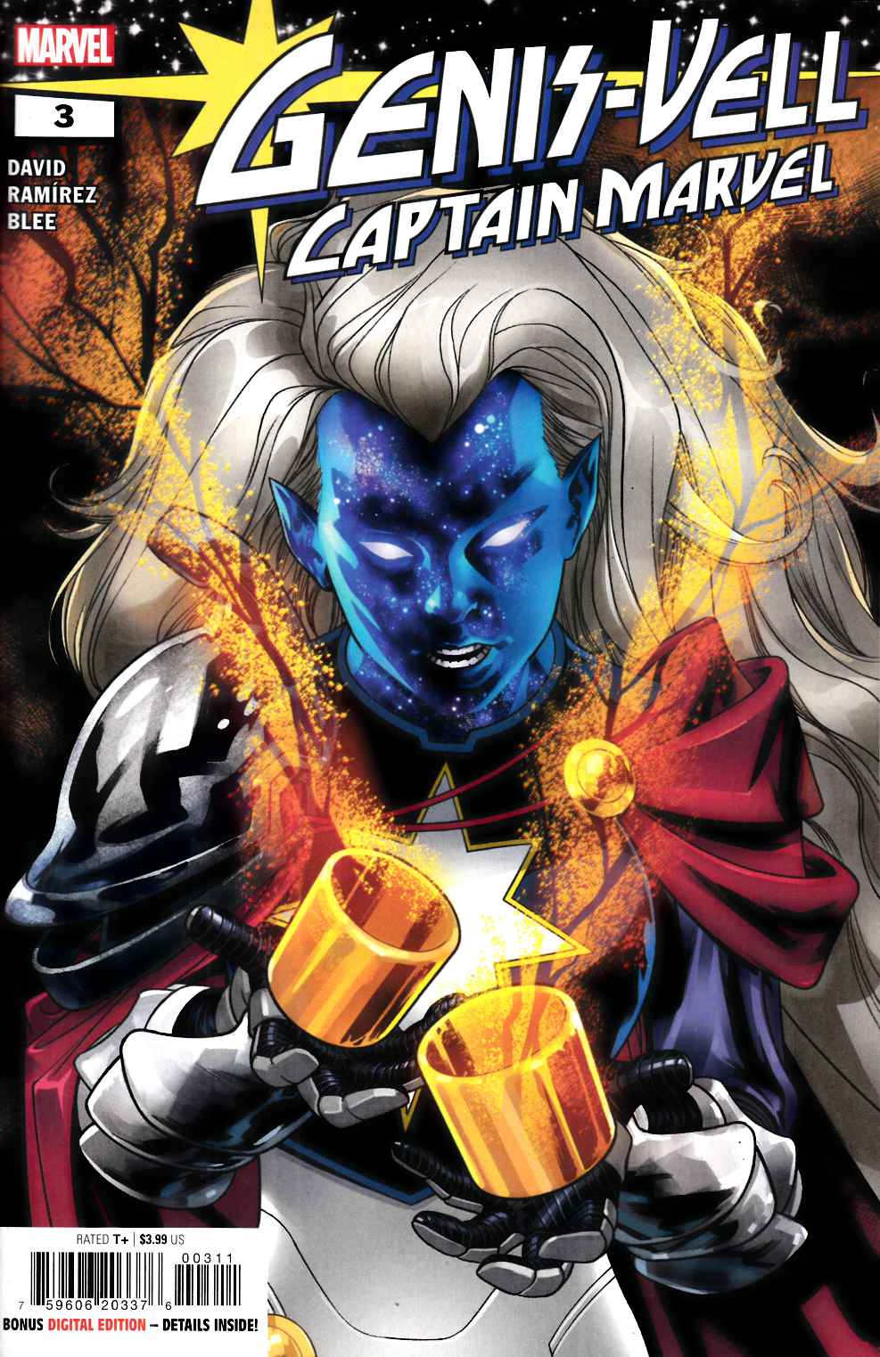Genis-Vell Captain Marvel #3 Near Mint (9.4) [Marvel Comic] THUMBNAIL