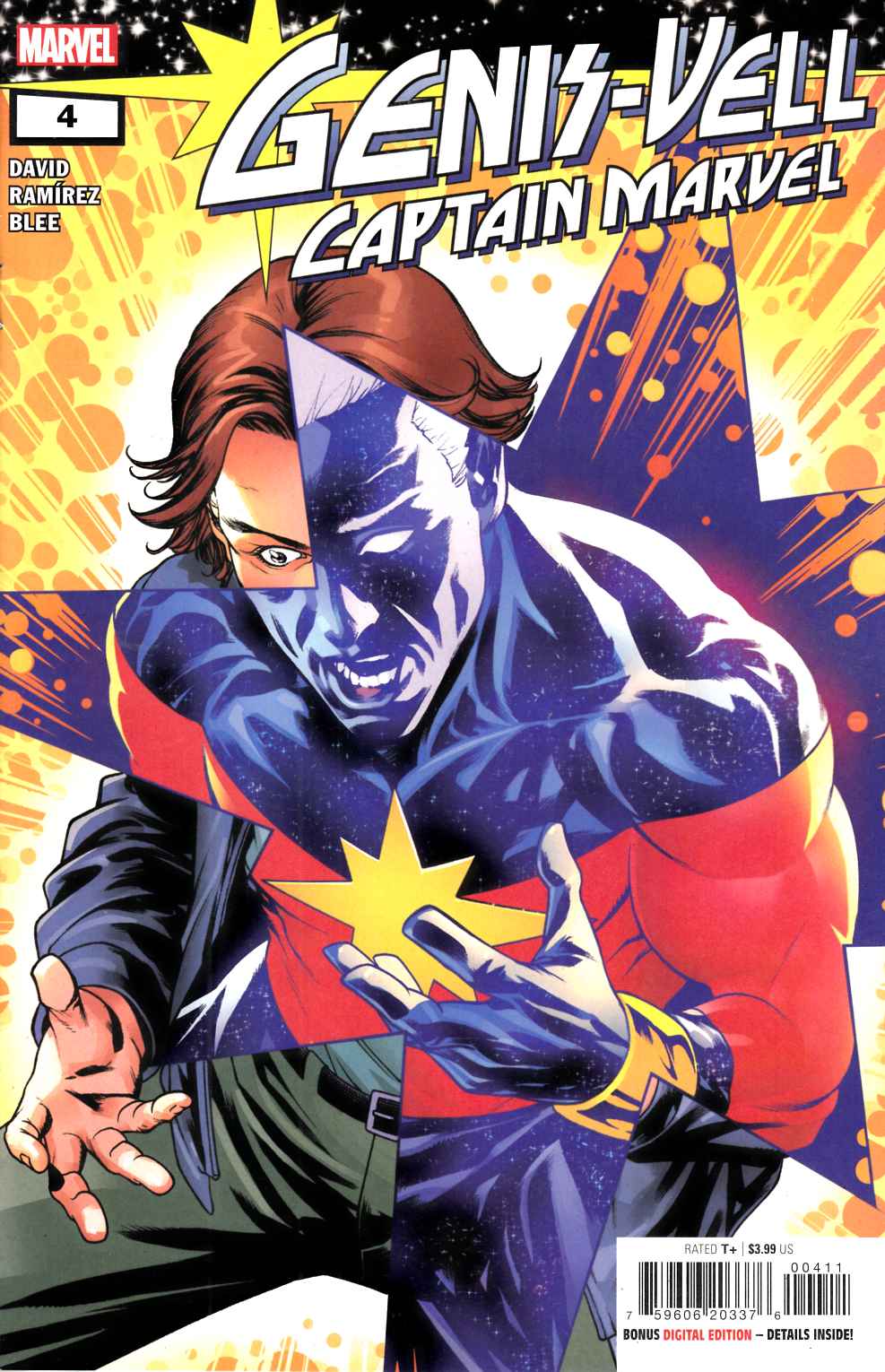 Genis-Vell Captain Marvel #4 Near Mint (9.4) [Marvel Comic] LARGE