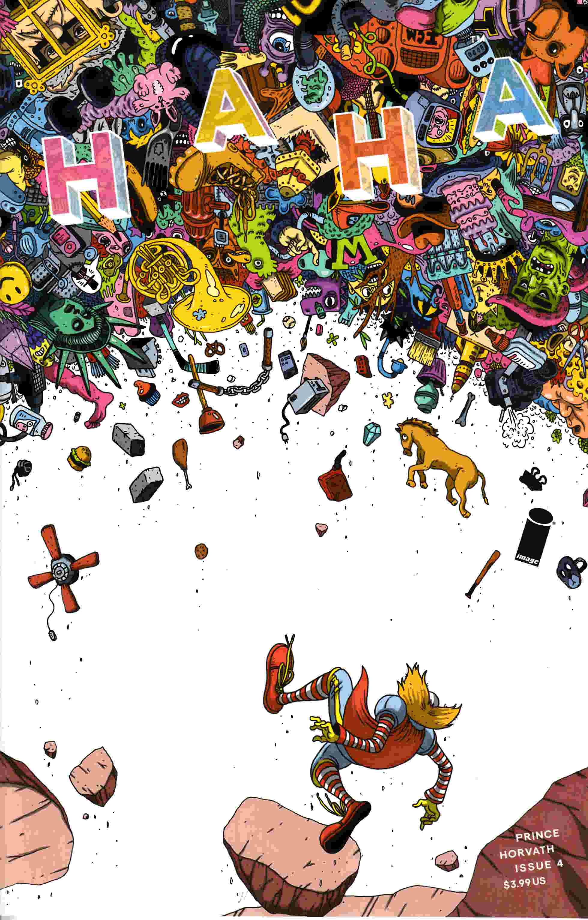 Haha #4 Cover B Near Mint (9.4) [Image Comic] THUMBNAIL