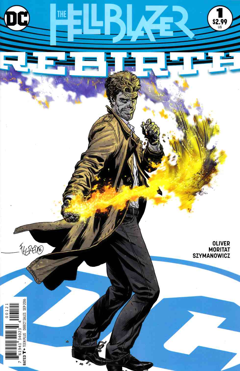 Hellblazer Rebirth #1 Fegredo Variant Cover [DC Comic] THUMBNAIL