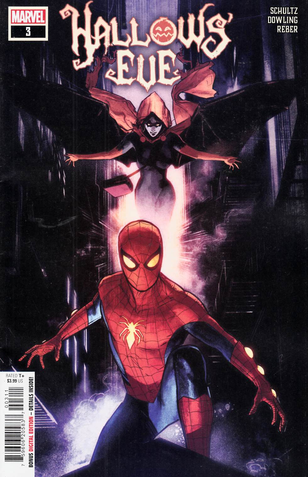 Hallows Eve #3 Near Mint (9.4) [Marvel Comic] LARGE