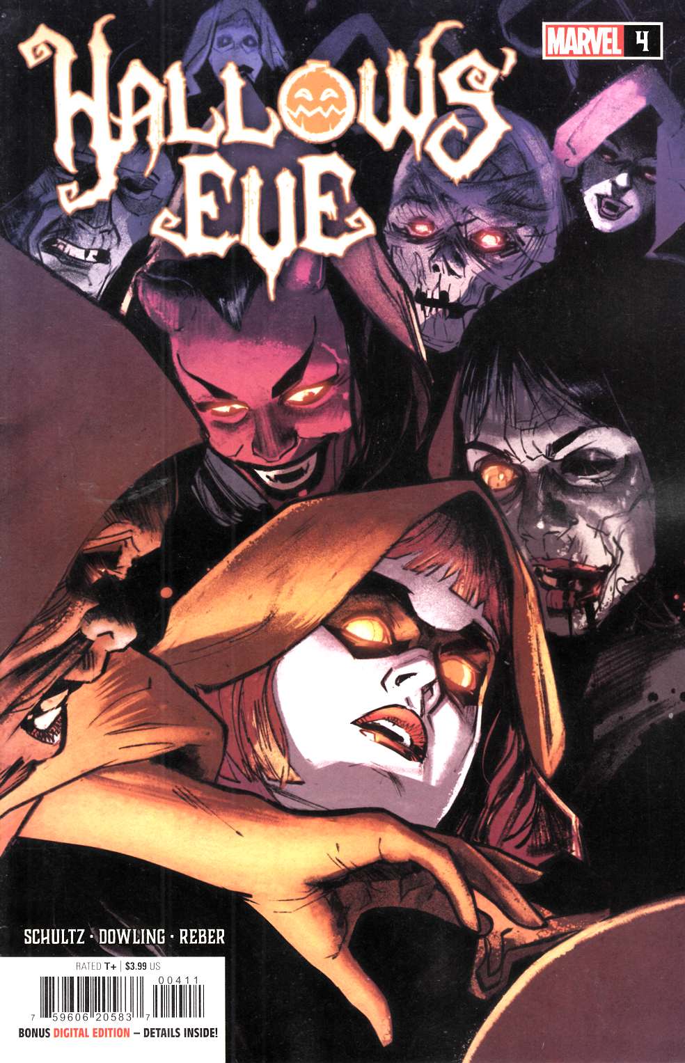 Hallows Eve #4 Near Mint (9.4) [Marvel Comic] LARGE