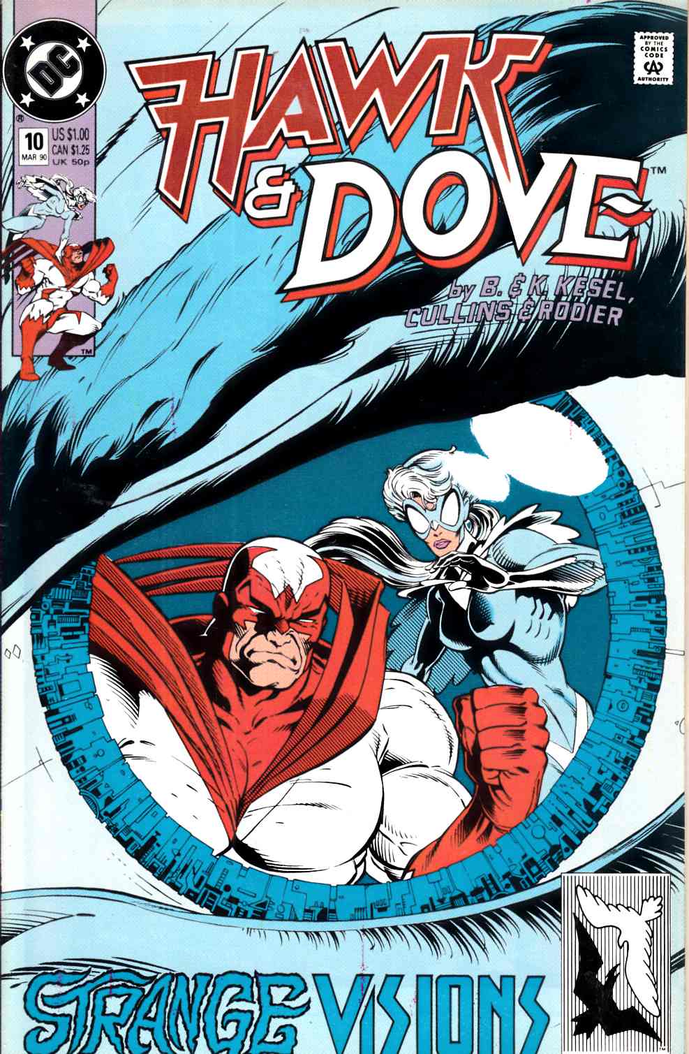 Hawk and Dove #10 Very Fine (8.0) [DC Comic] LARGE