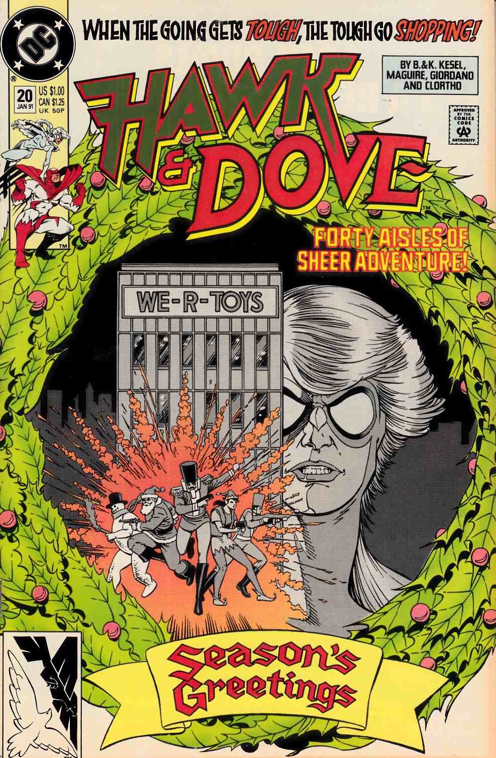 Hawk and Dove #20 Fine (6.0) [DC Comic] THUMBNAIL