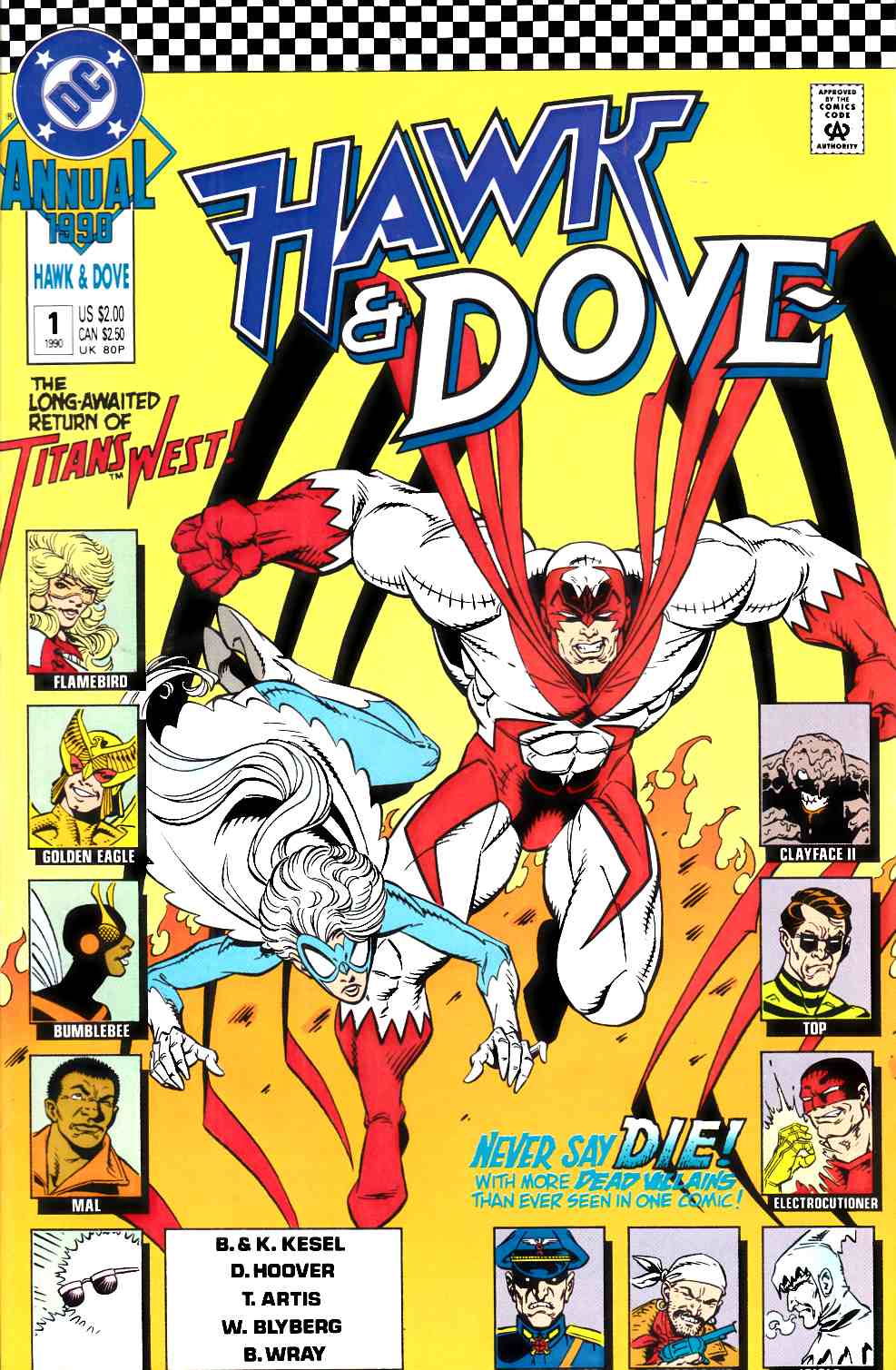 Hawk and Dove Annual #1 Very Fine (8.0) [DC Comic] THUMBNAIL