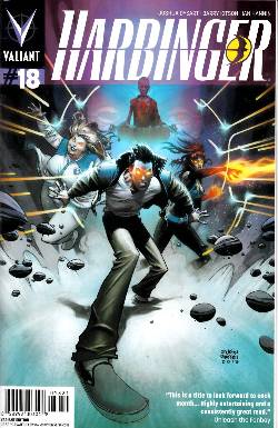 Harbinger #18 Robinson Incentive Cover [Valiant Comic] LARGE