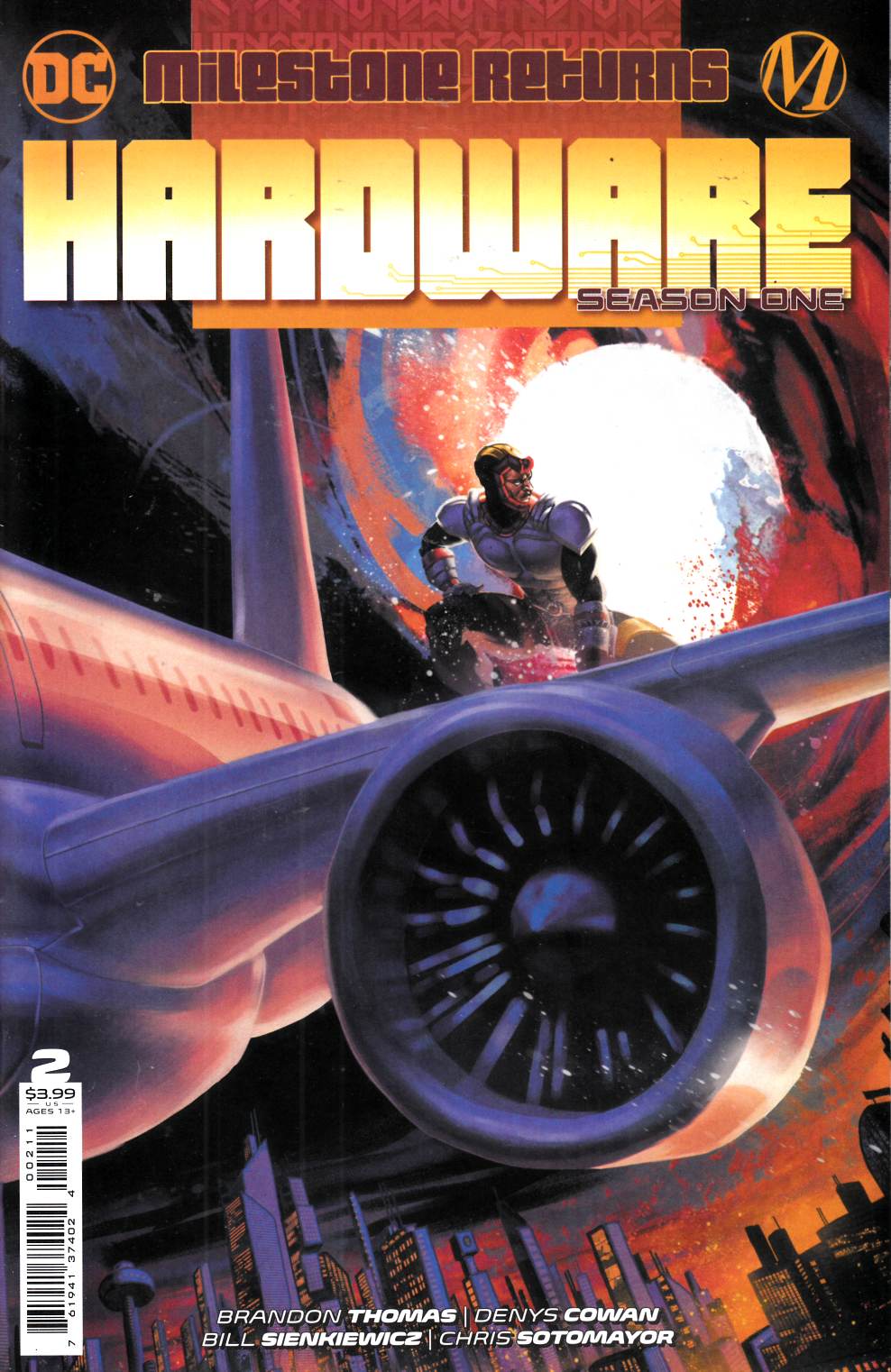 Hardware Season One #2 Near Mint (9.4) [DC Comic] THUMBNAIL