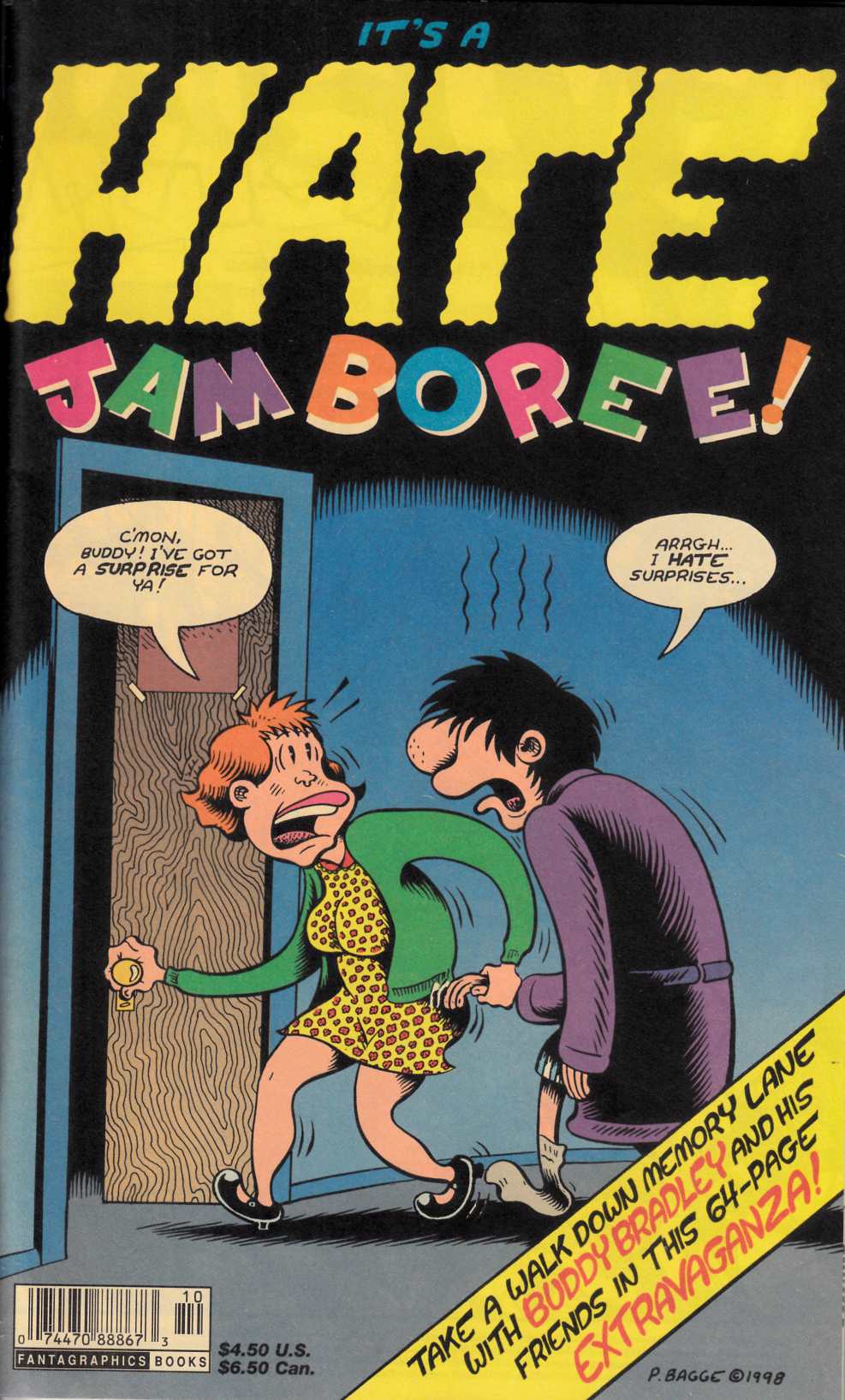 Hate Jamboree #1 Near Mint (9.4) [Fantagraphics Comic] THUMBNAIL