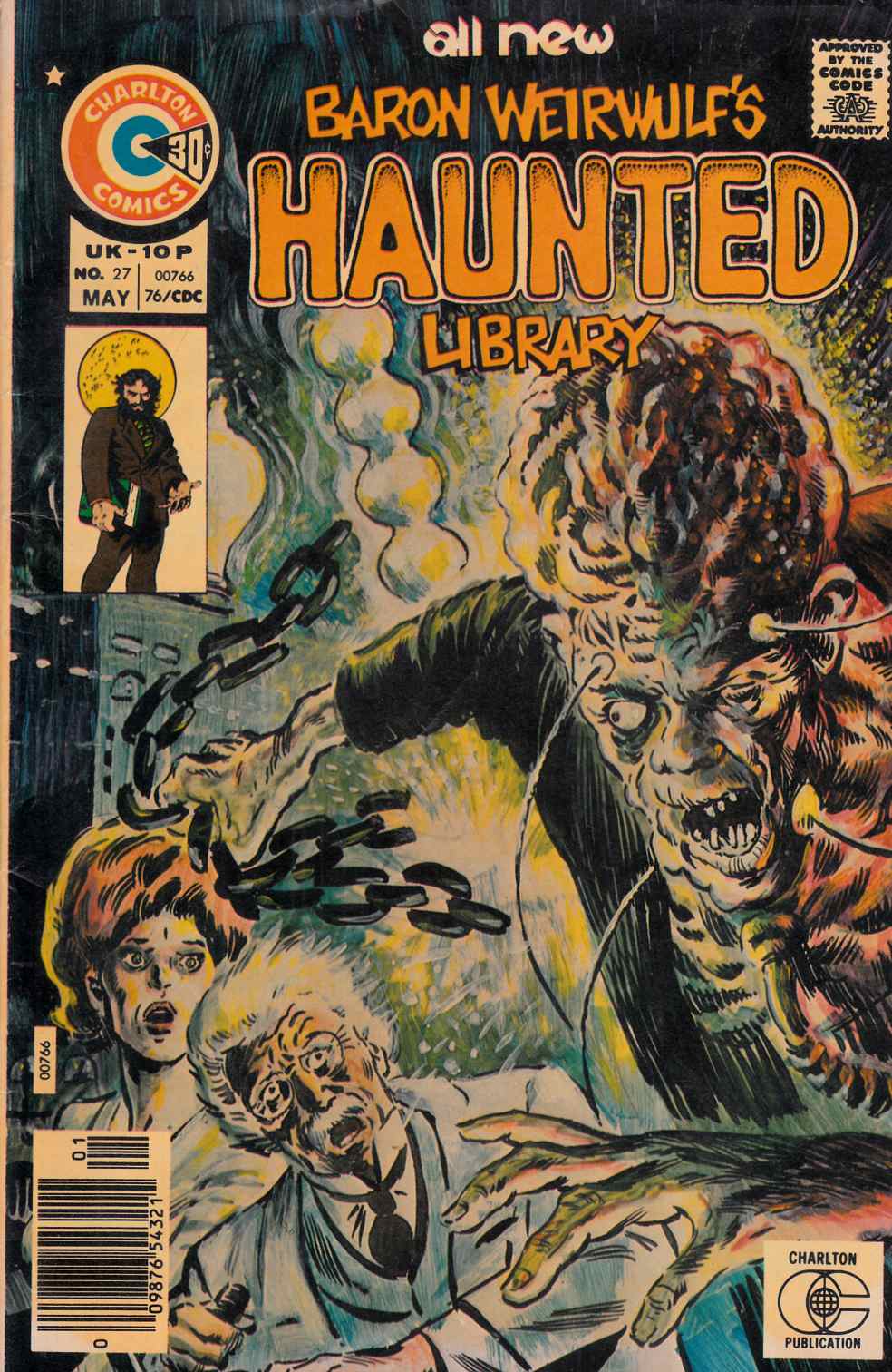 Haunted #27 Fine (6.0) [Charlton Comic] LARGE