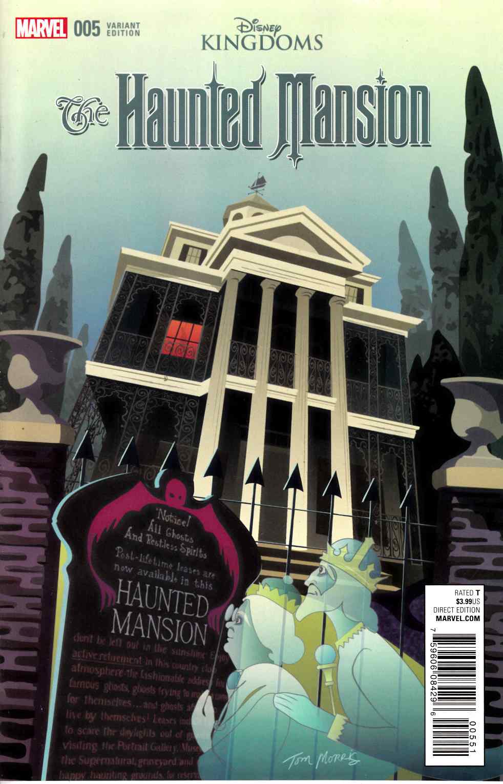 Haunted Mansion #5 Morris Variant Cover [Marvel Comic] THUMBNAIL