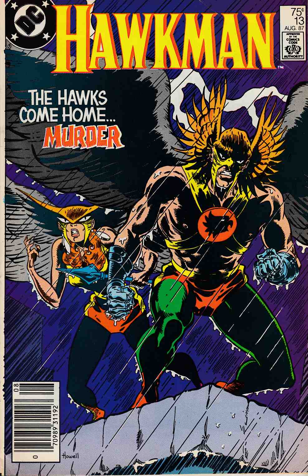 Hawkman #13 Newsstand Edition Fine (6.0) [DC Comic] THUMBNAIL