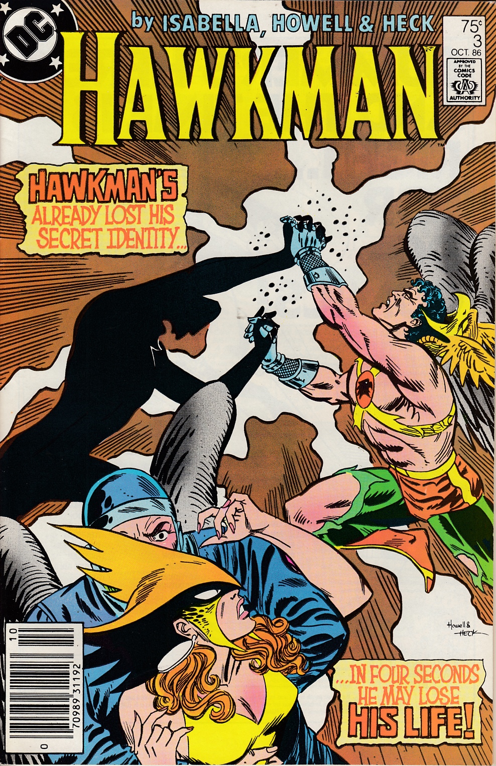 Hawkman #3 Newsstand Edition Very Fine Minus (7.5) [DC Comic] THUMBNAIL