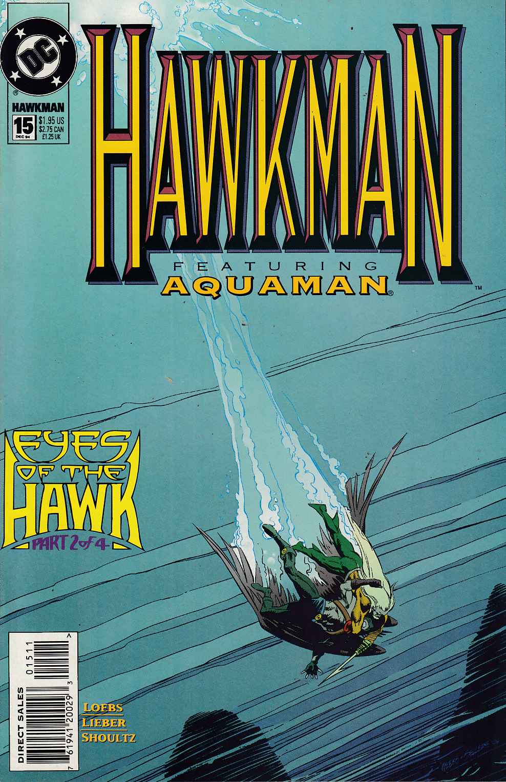 Hawkman #15 Near Mint (9.4) [DC Comic] THUMBNAIL