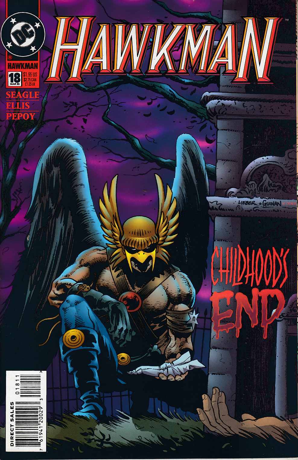 Hawkman #18 Near Mint (9.4) [DC Comic] THUMBNAIL