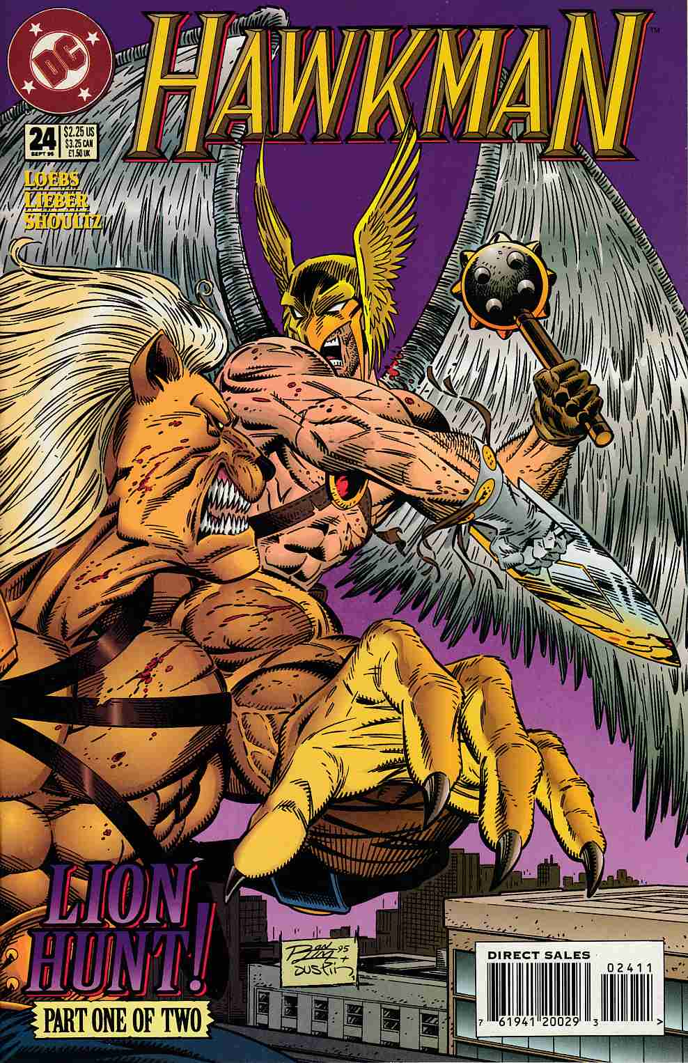 Hawkman #24 Near Mint (9.4) [DC Comic] THUMBNAIL