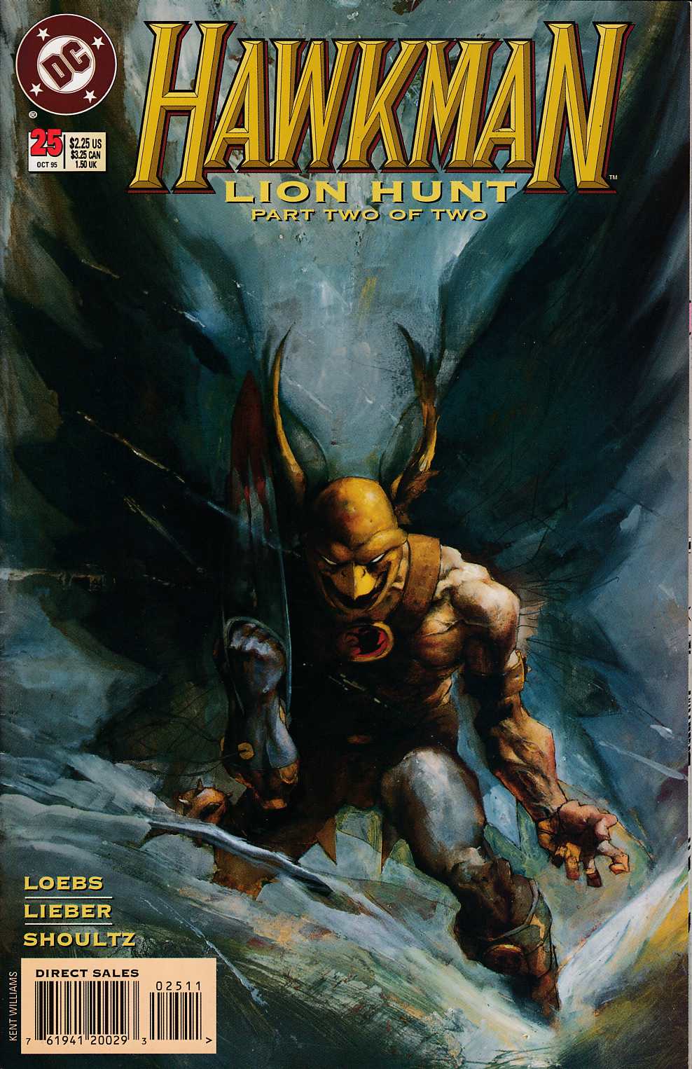 Hawkman #25 Near Mint Minus (9.2) [DC Comic] THUMBNAIL