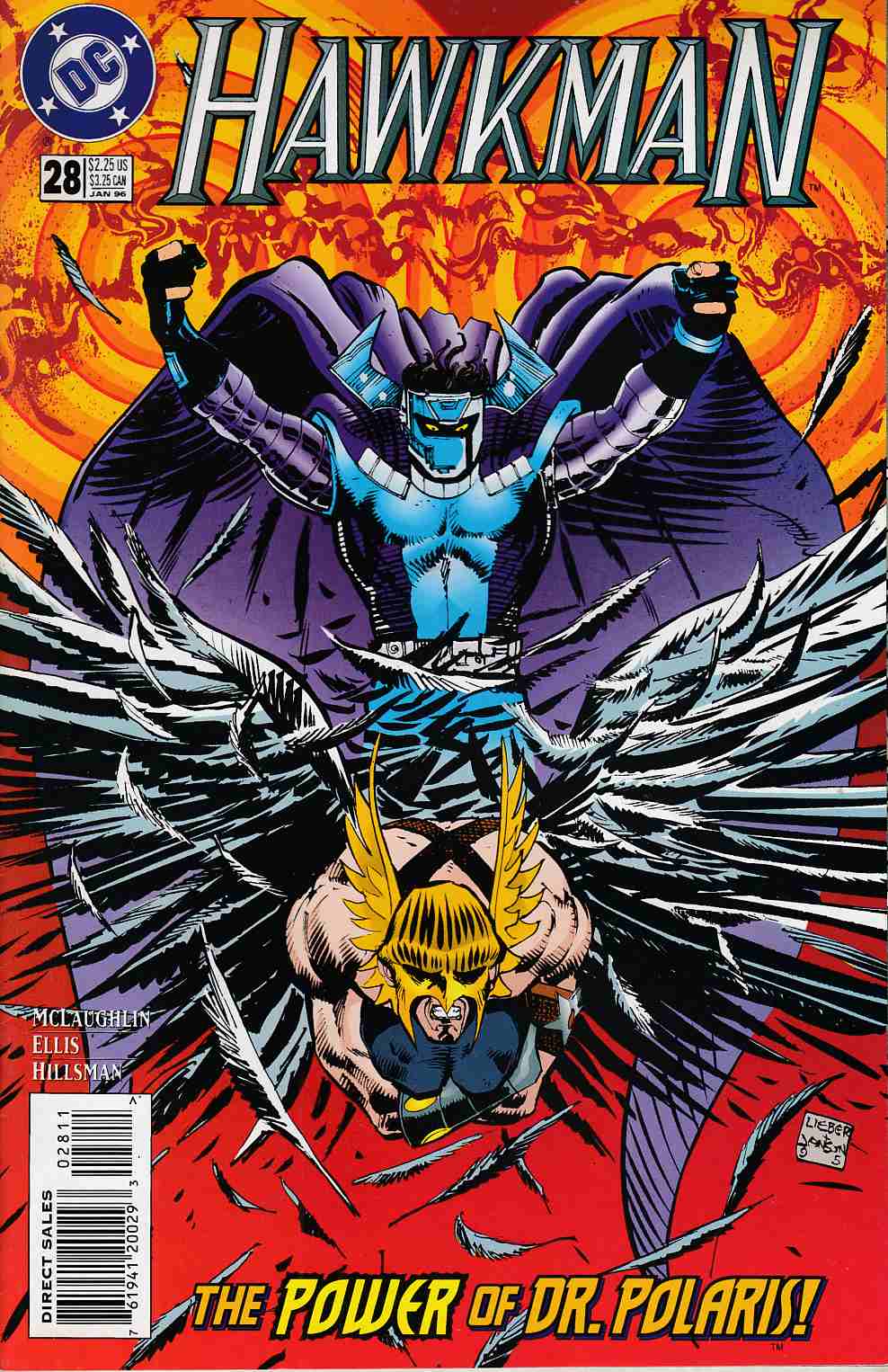 Hawkman #28 Very Fine (8.0) [DC Comic] LARGE