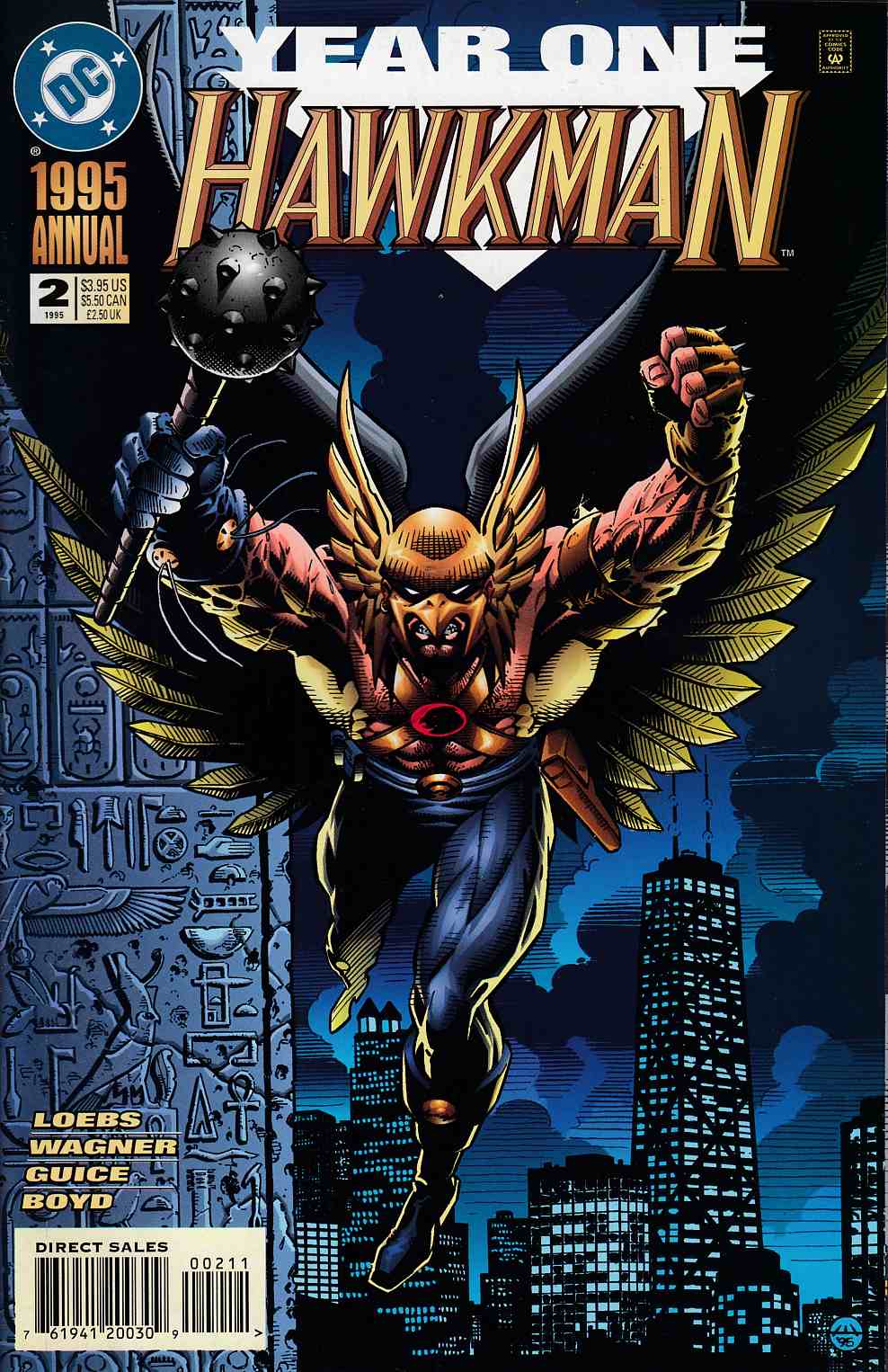 Hawkman Annual #2 Near Mint (9.4) [DC Comic] THUMBNAIL