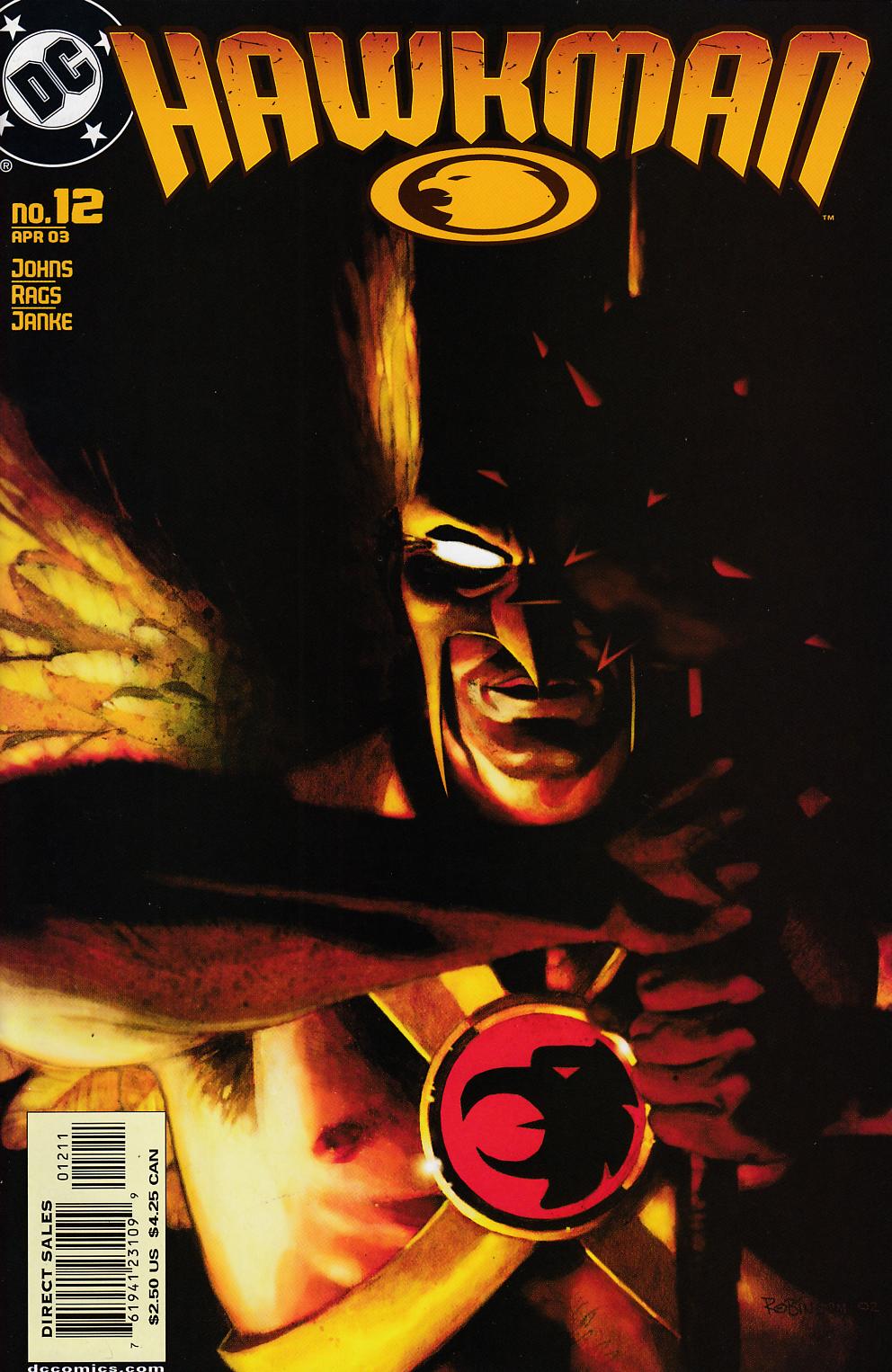 Hawkman #12 Near MInt (9.4) [DC Comic] THUMBNAIL