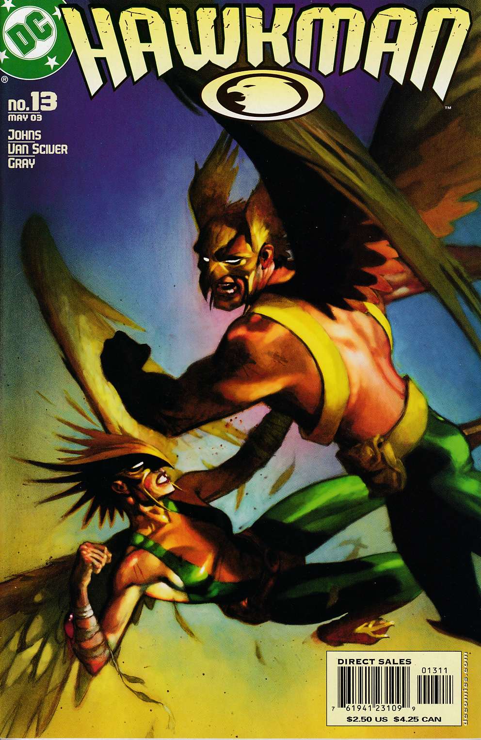 Hawkman #13 Near MInt (9.4) [DC Comic] LARGE