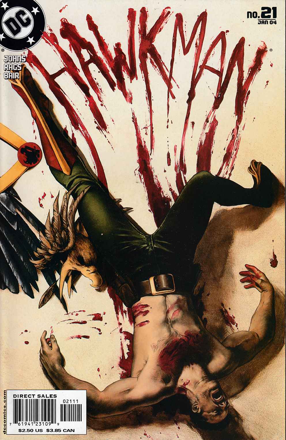 Hawkman #21 Near Mint (9.4) [DC Comic] THUMBNAIL