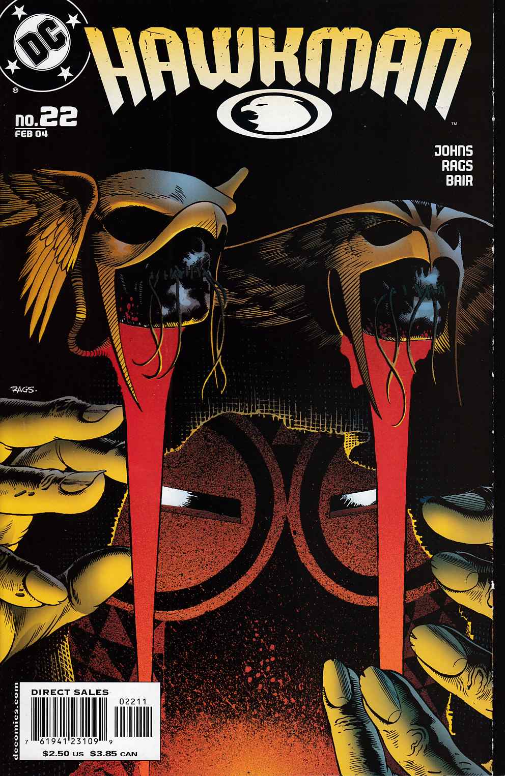Hawkman #22 Near Mint (9.4) [DC Comic] THUMBNAIL