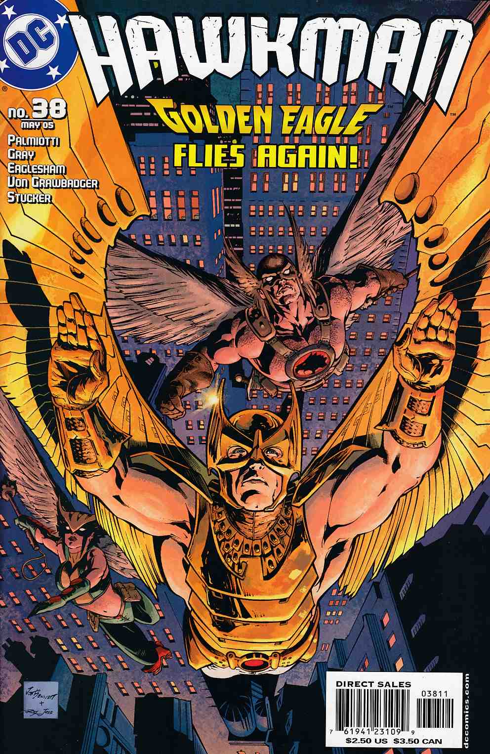 Hawkman #38 Very Fine (8.0) [DC Comic] THUMBNAIL