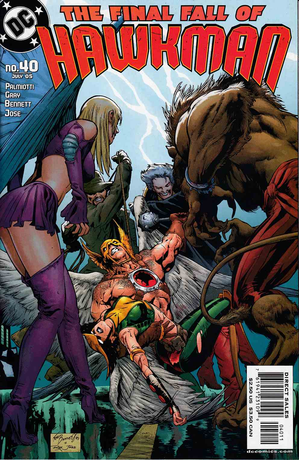 Hawkman #40 Near Mint (9.4) [DC Comic] THUMBNAIL