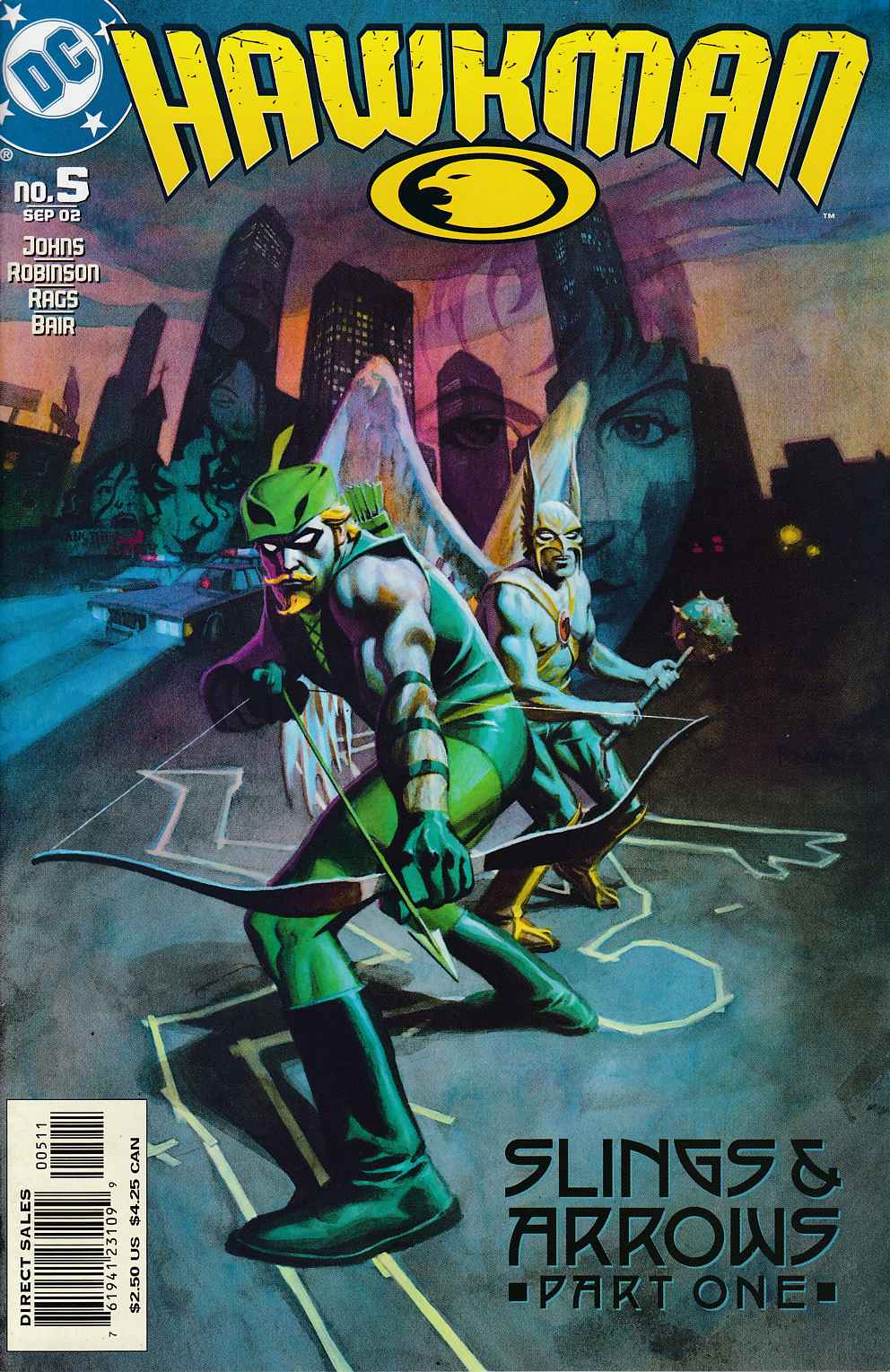 Hawkman #5 Very Fine (8.0) [DC Comic] LARGE