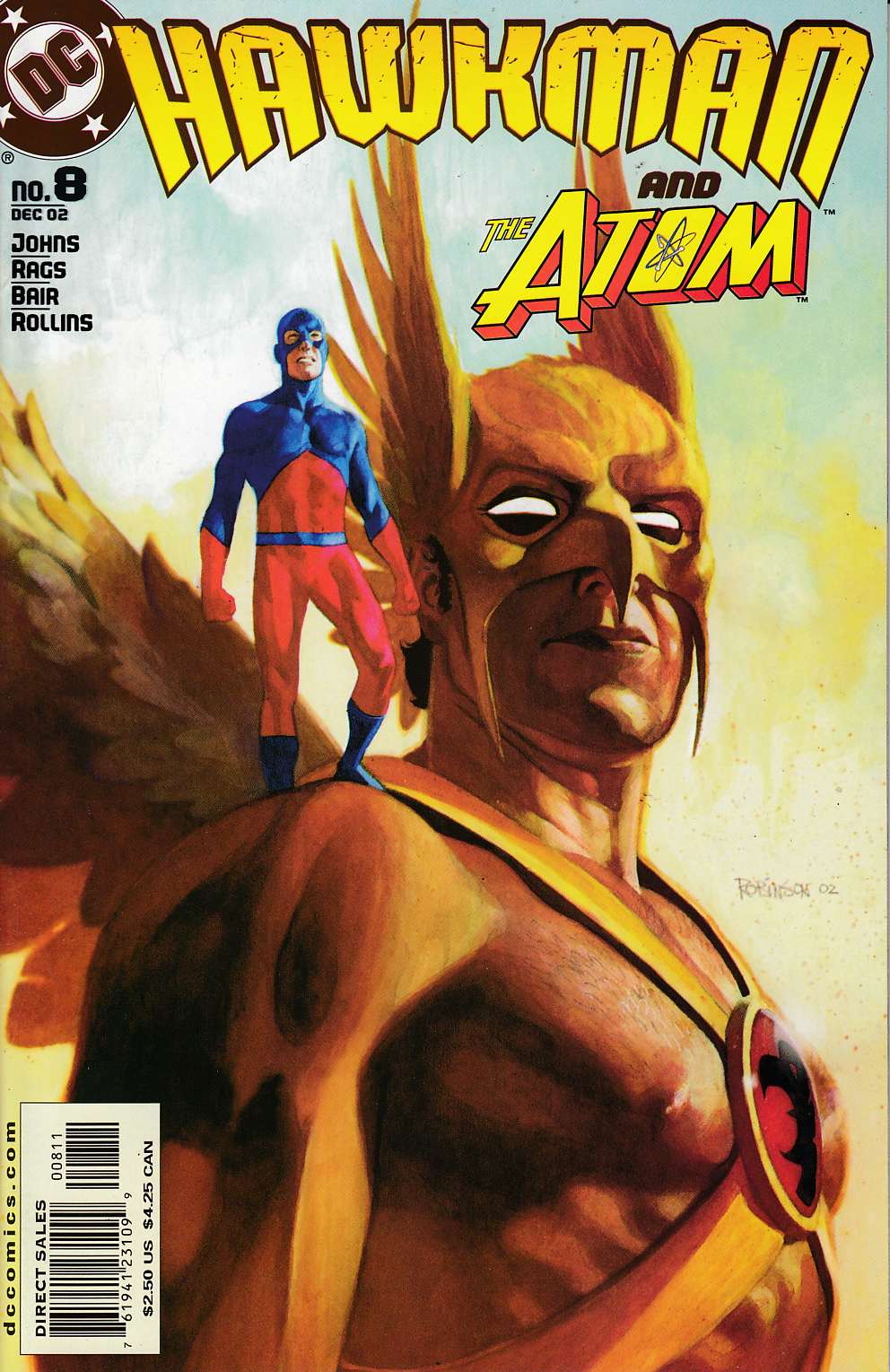 Hawkman #8 Near Mint (9.4) [DC Comic] LARGE