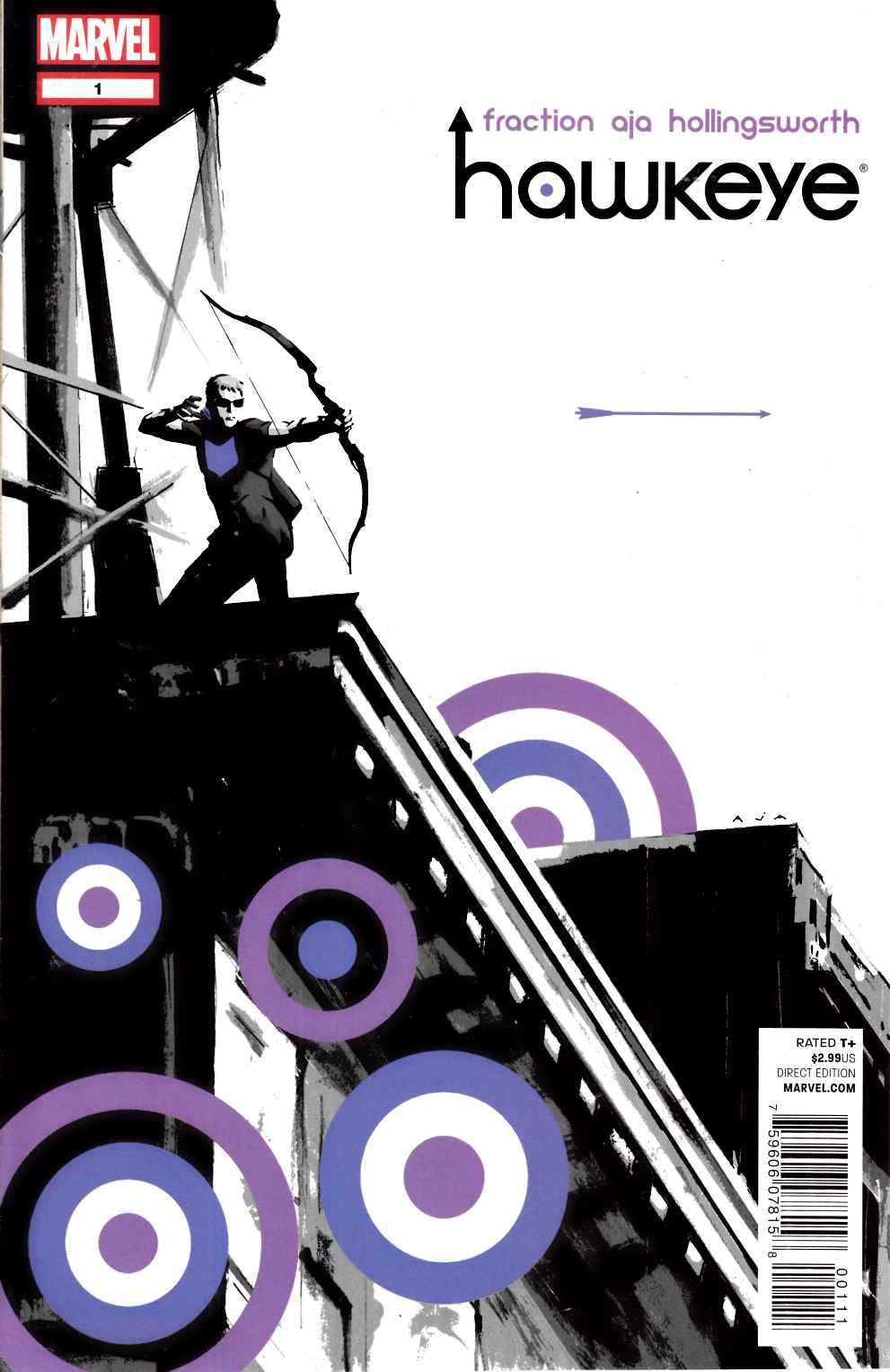 Hawkeye #1 Near Mint (9.4) [Marvel Comic] THUMBNAIL