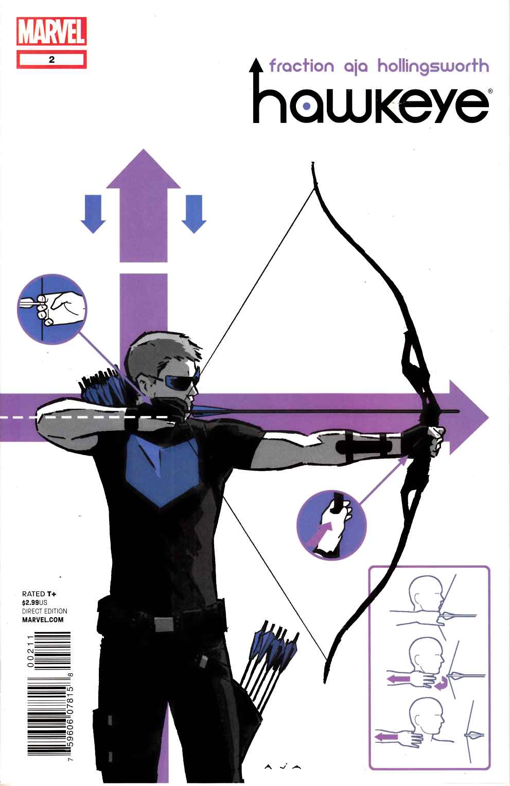Hawkeye #2 Near Mint (9.4) [Marvel Comic] THUMBNAIL