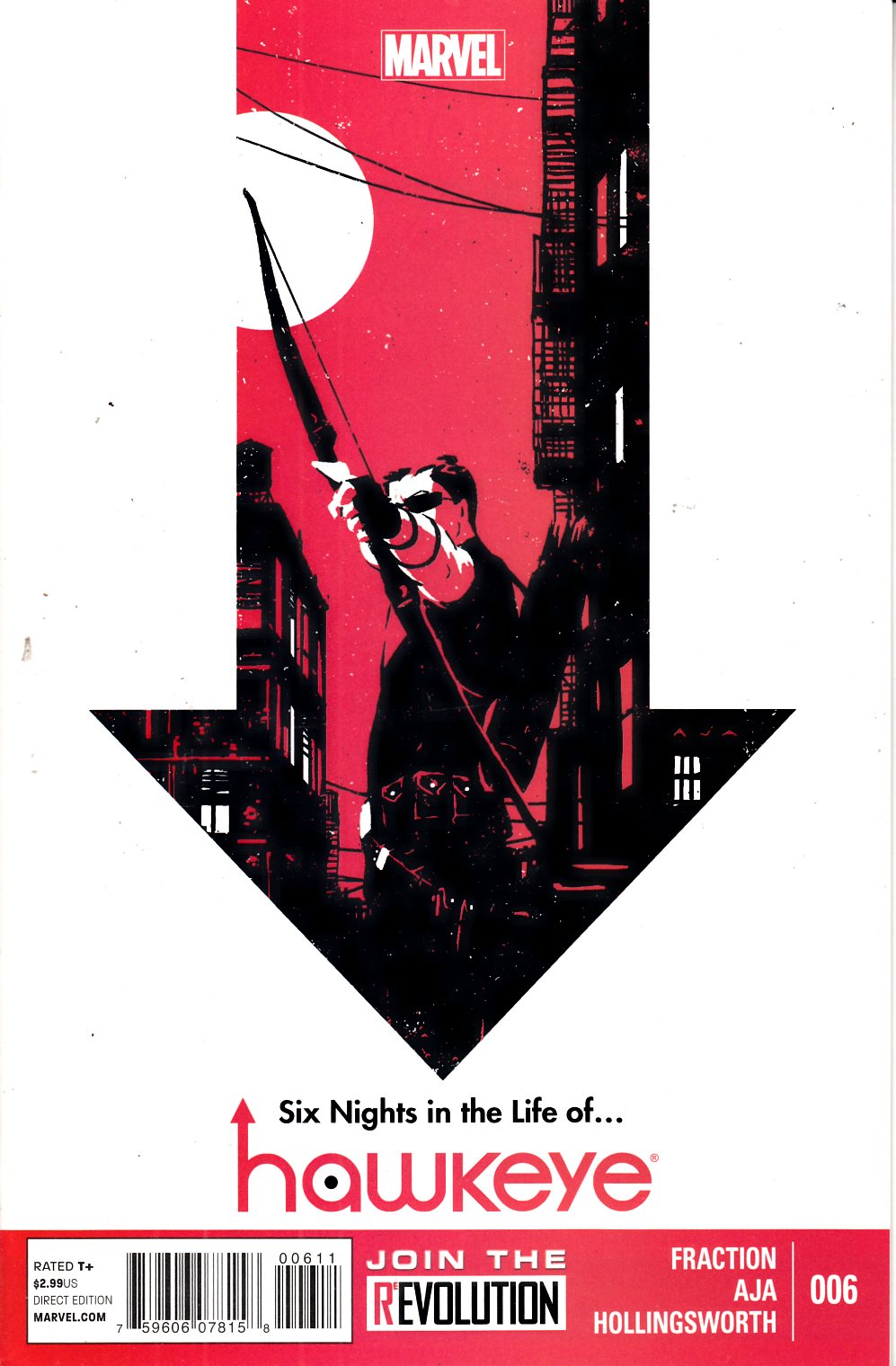 Hawkeye #6 Near Mint (9.4) [Marvel Comic] THUMBNAIL
