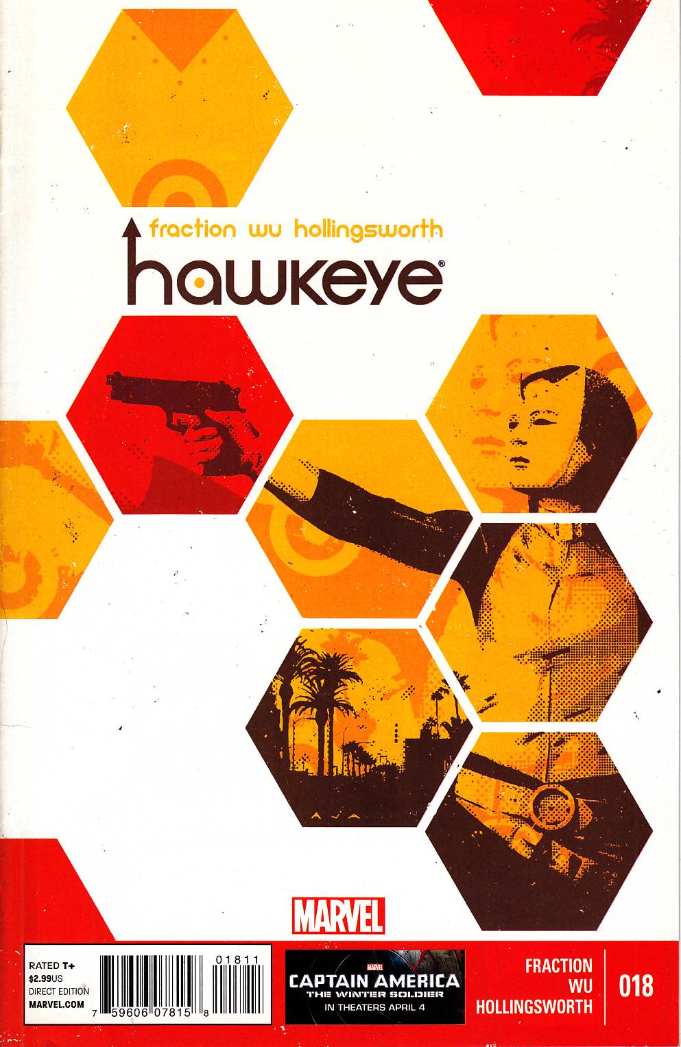 Hawkeye #18 Near Mint (9.4) [Marvel Comic] THUMBNAIL