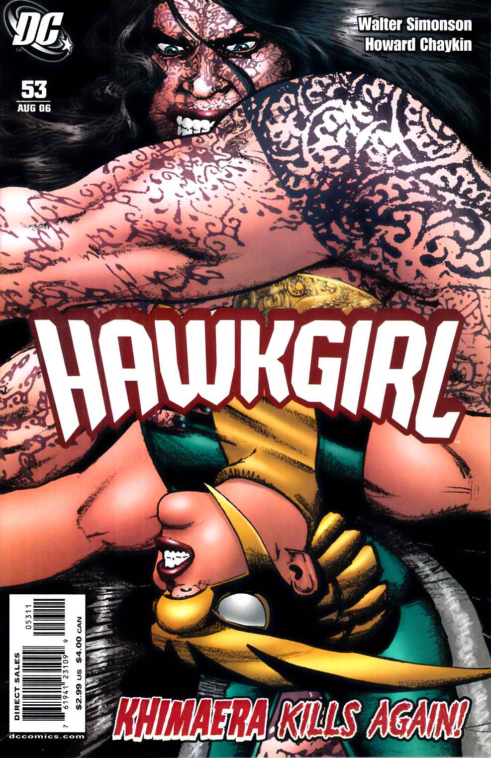 Hawkgirl #53 Near Mint (9.4) [DC Comic] LARGE
