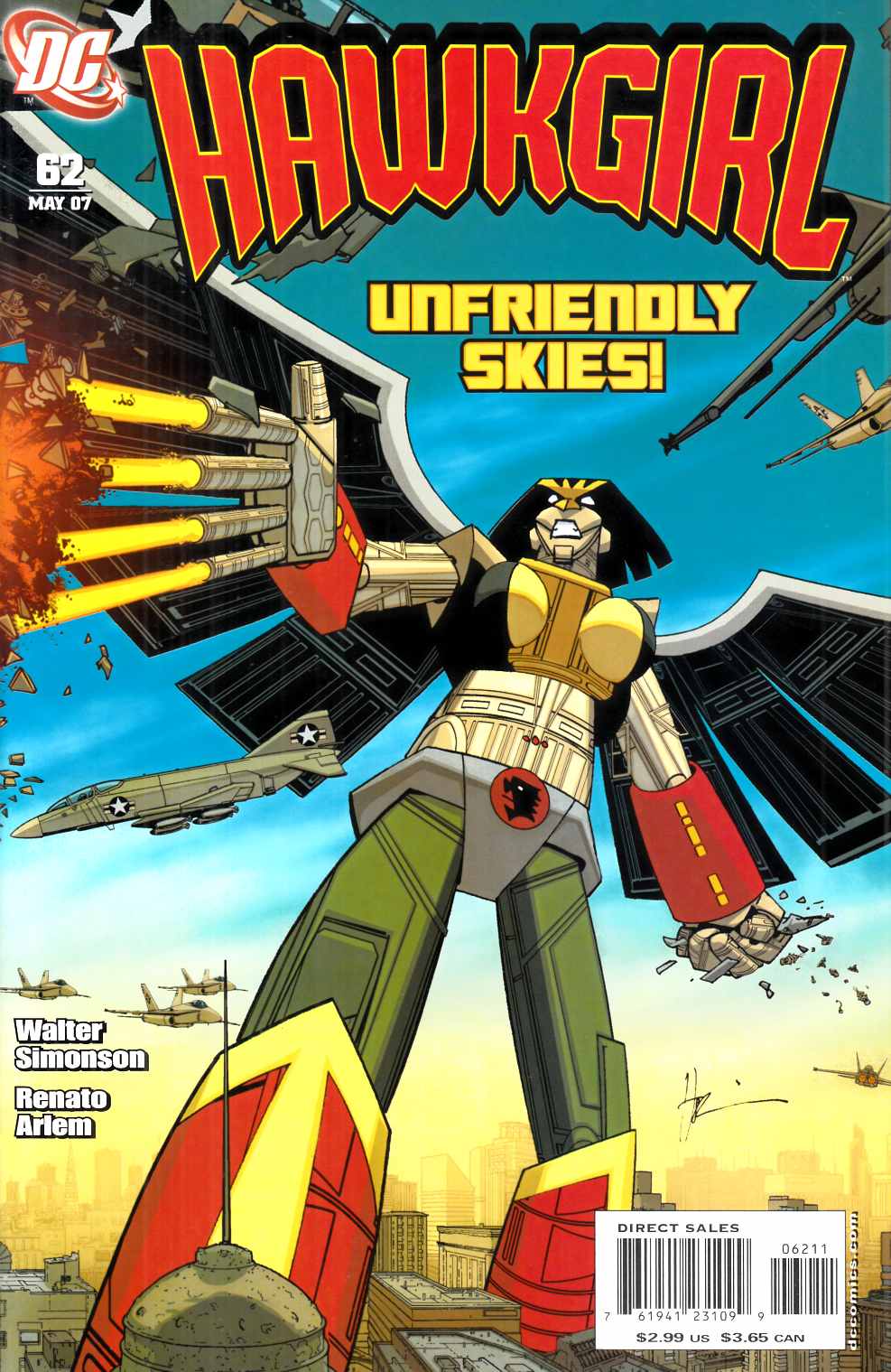 Hawkgirl #62 Near Mint (9.4) [DC Comic] LARGE