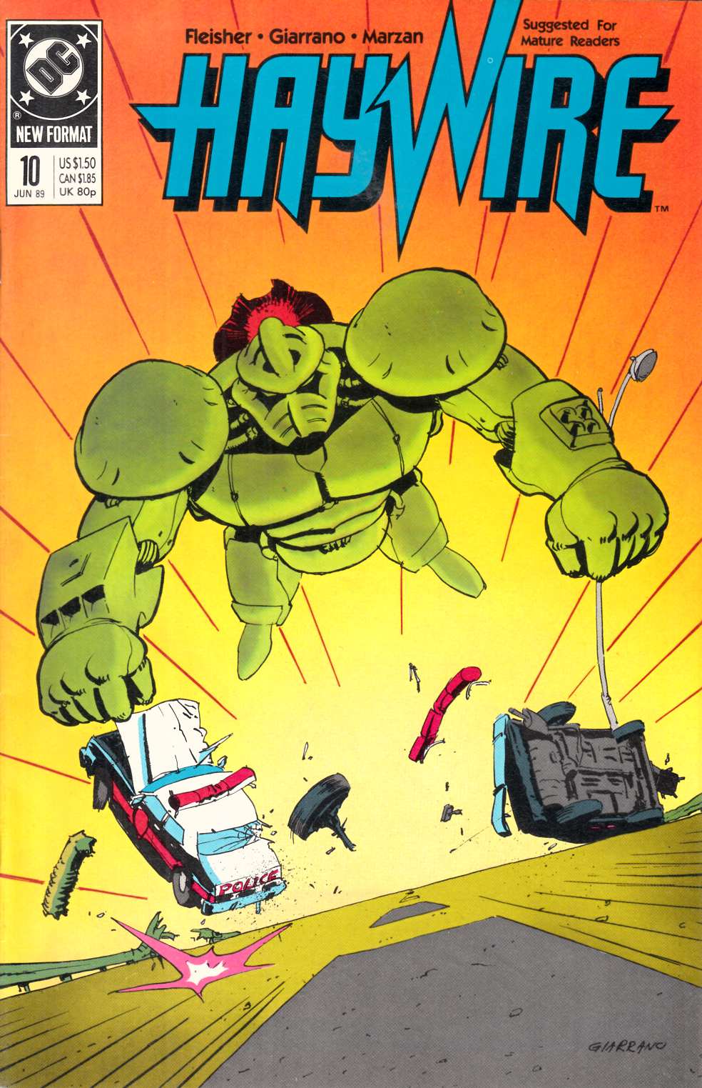 Haywire #10 Very Fine (8.0) [DC Comic] THUMBNAIL