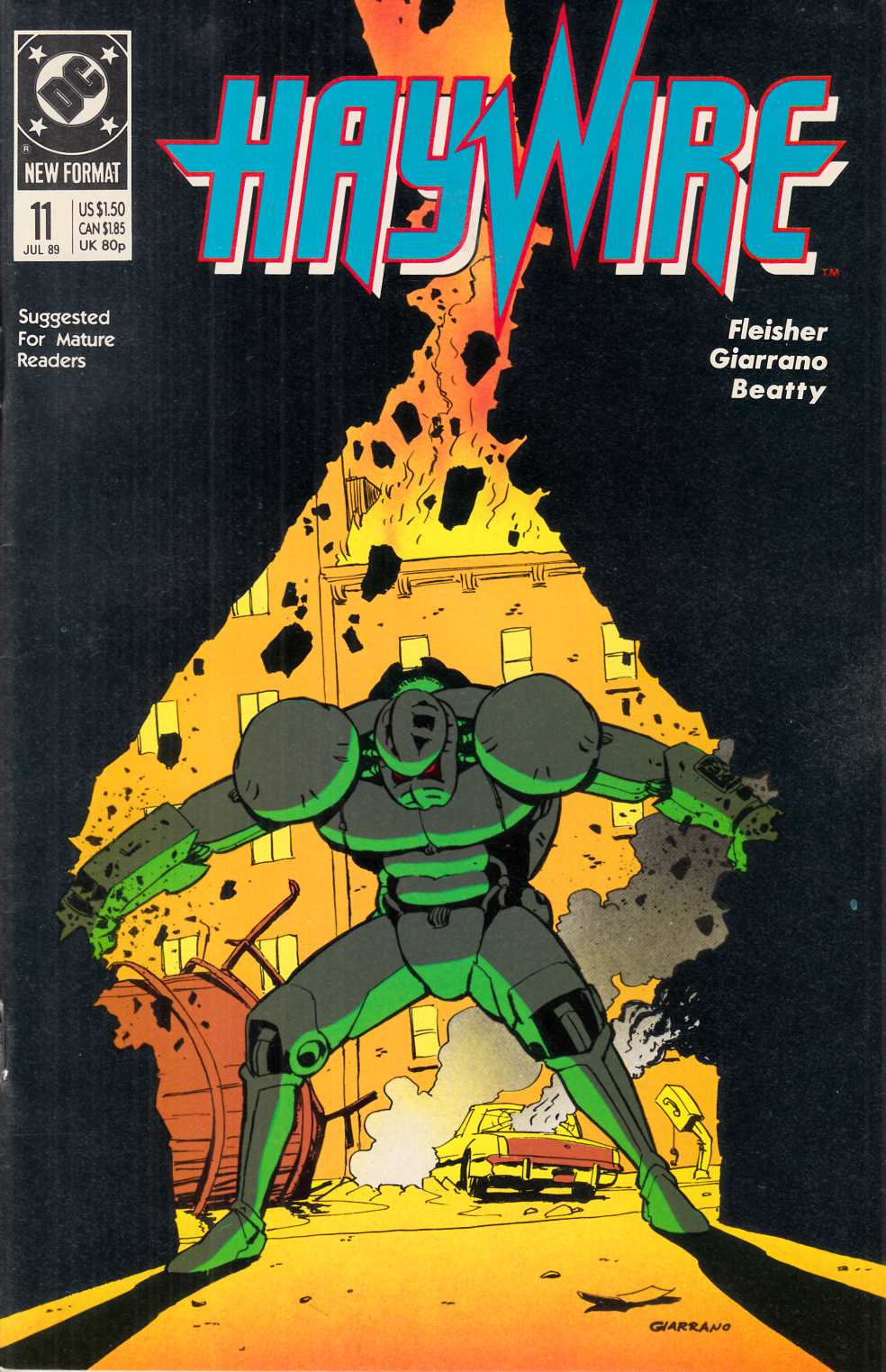 Haywire #11 Very Fine (8.0) [DC Comic] THUMBNAIL