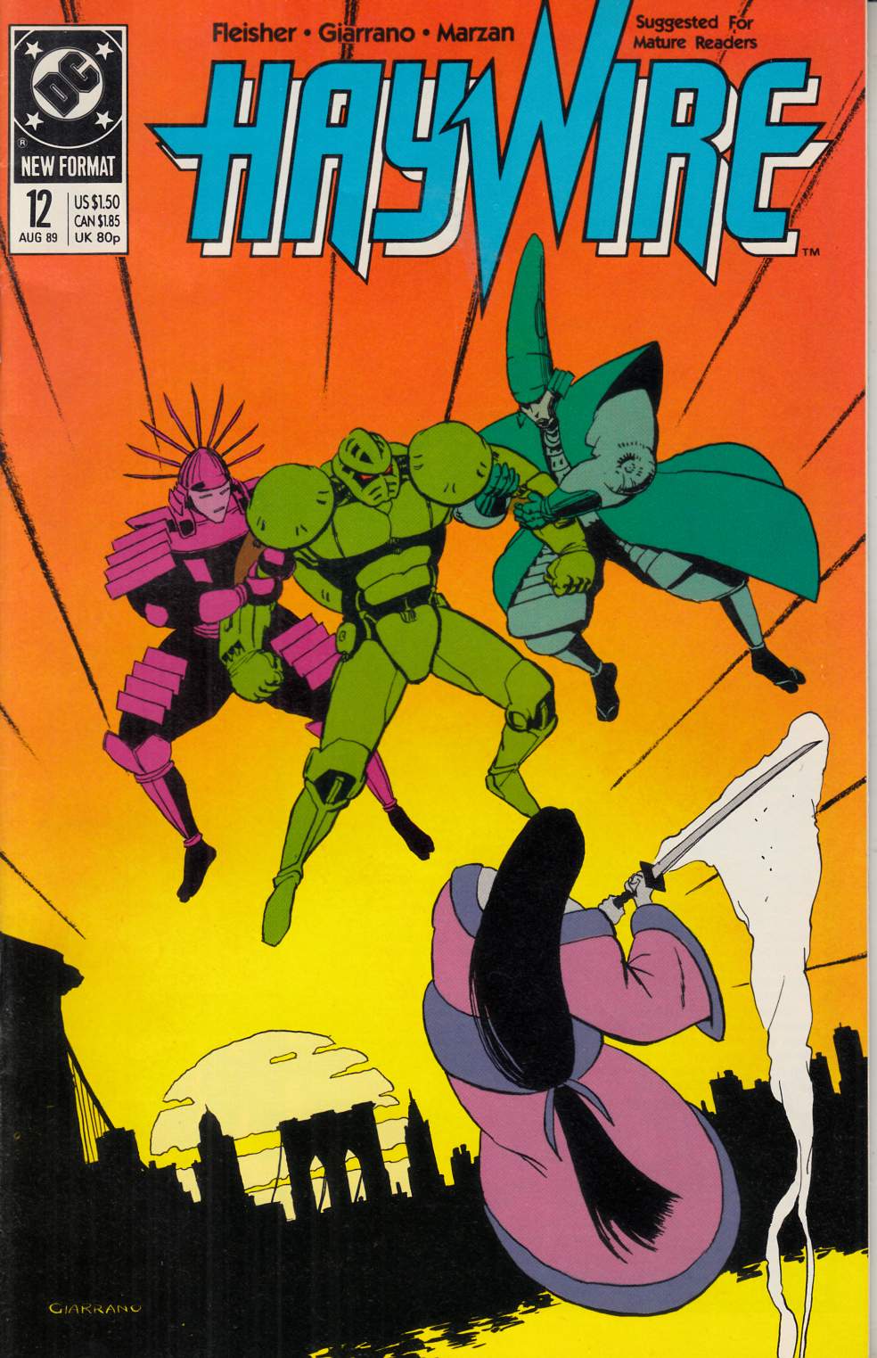Haywire #12 Fine (6.0) [DC Comic] THUMBNAIL