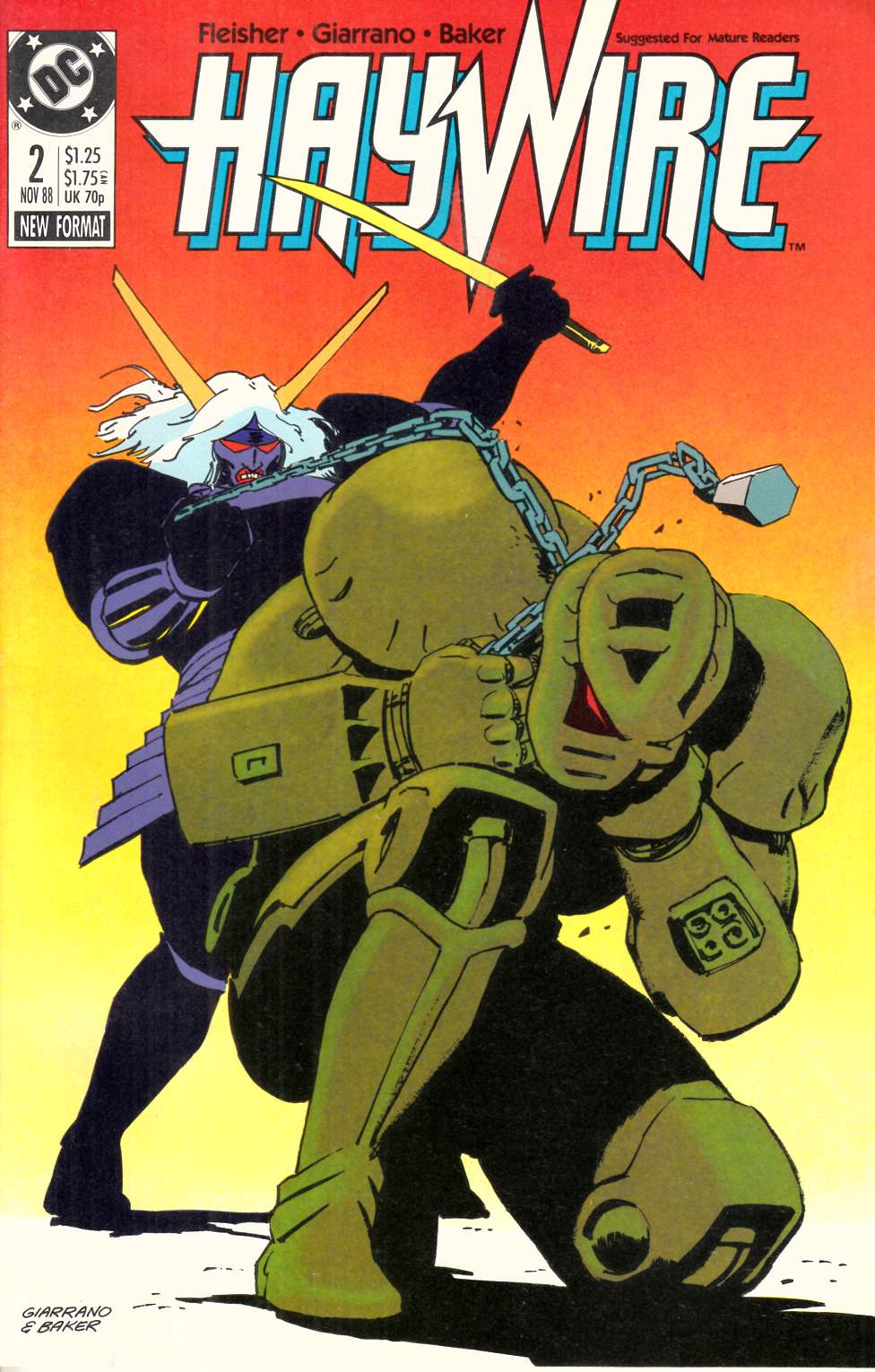 Haywire #2 Very Fine (8.0) [DC Comic] THUMBNAIL