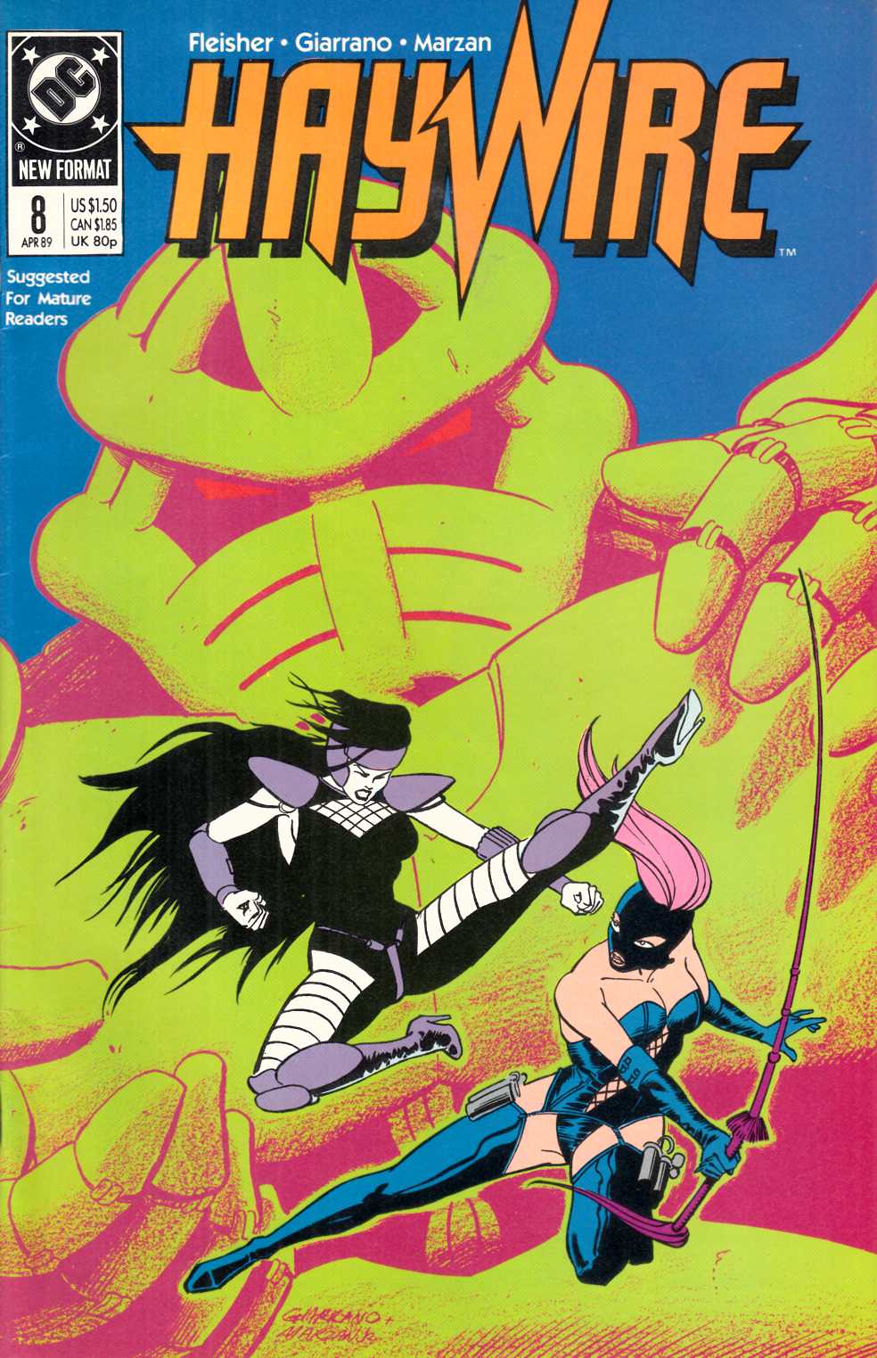 Haywire #8 Fine (6.0) [DC Comic] THUMBNAIL