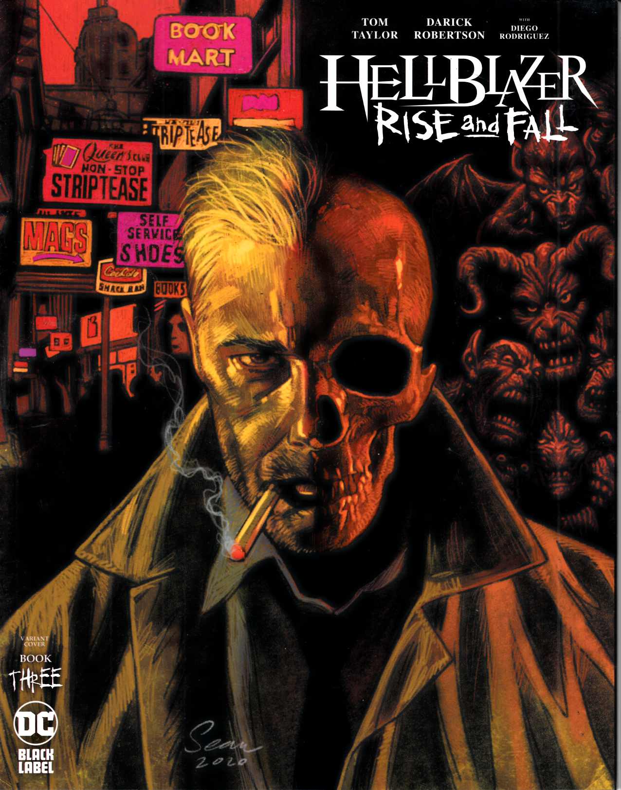 Hellblazer Rise and Fall #3 Cover B Near Mint (9.4) [DC Comic] THUMBNAIL