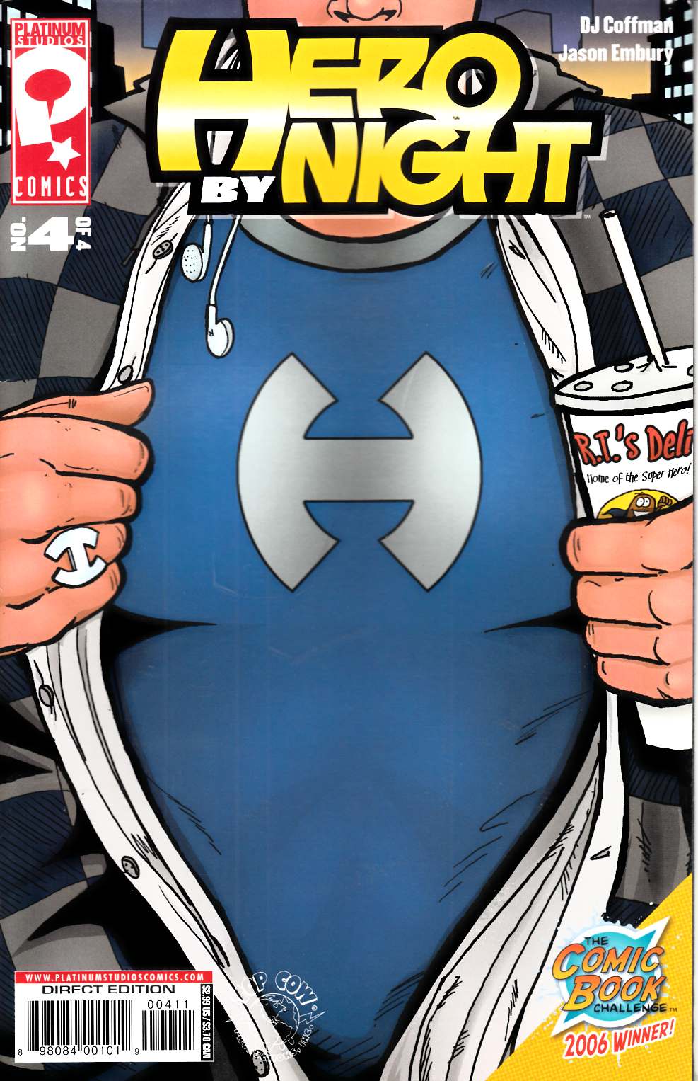Hero by Night #4 Very Fine (8.0) [Platinum Comic] THUMBNAIL