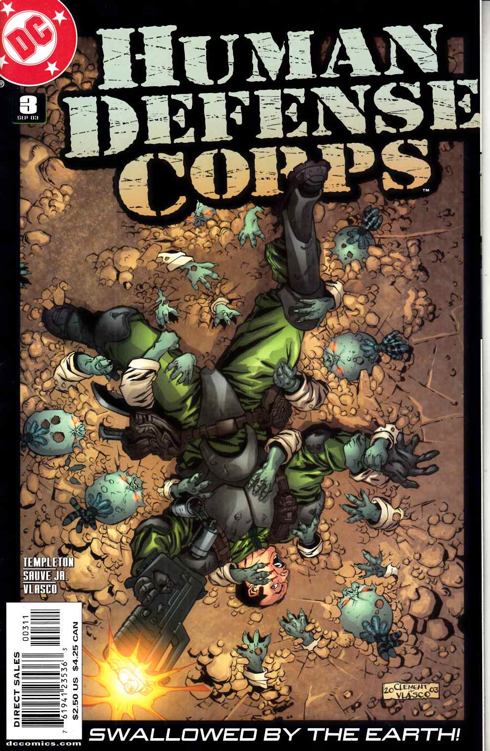 Human Defense Corps #3 Very Fine (8.0) [DC Comic] THUMBNAIL