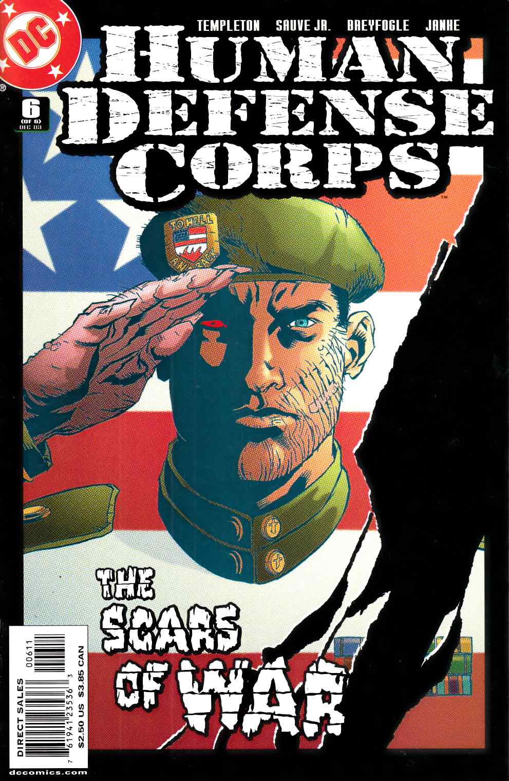Human Defense Corps #6 Near Mint (9.4) [DC Comic] THUMBNAIL