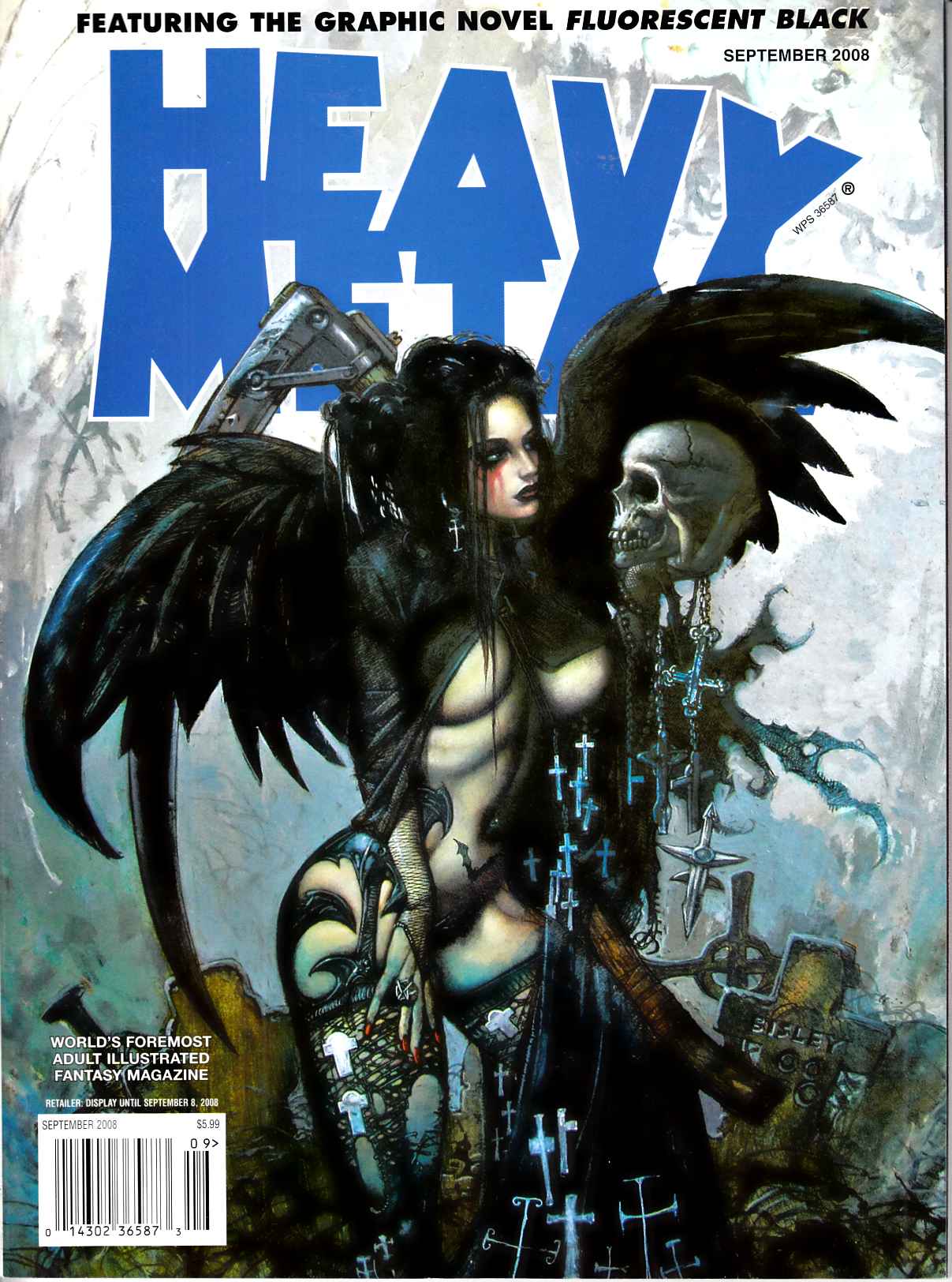 Heavy Metal #118 September 2008 Near Mint (9.4) [Heavy Metal Magazine] THUMBNAIL
