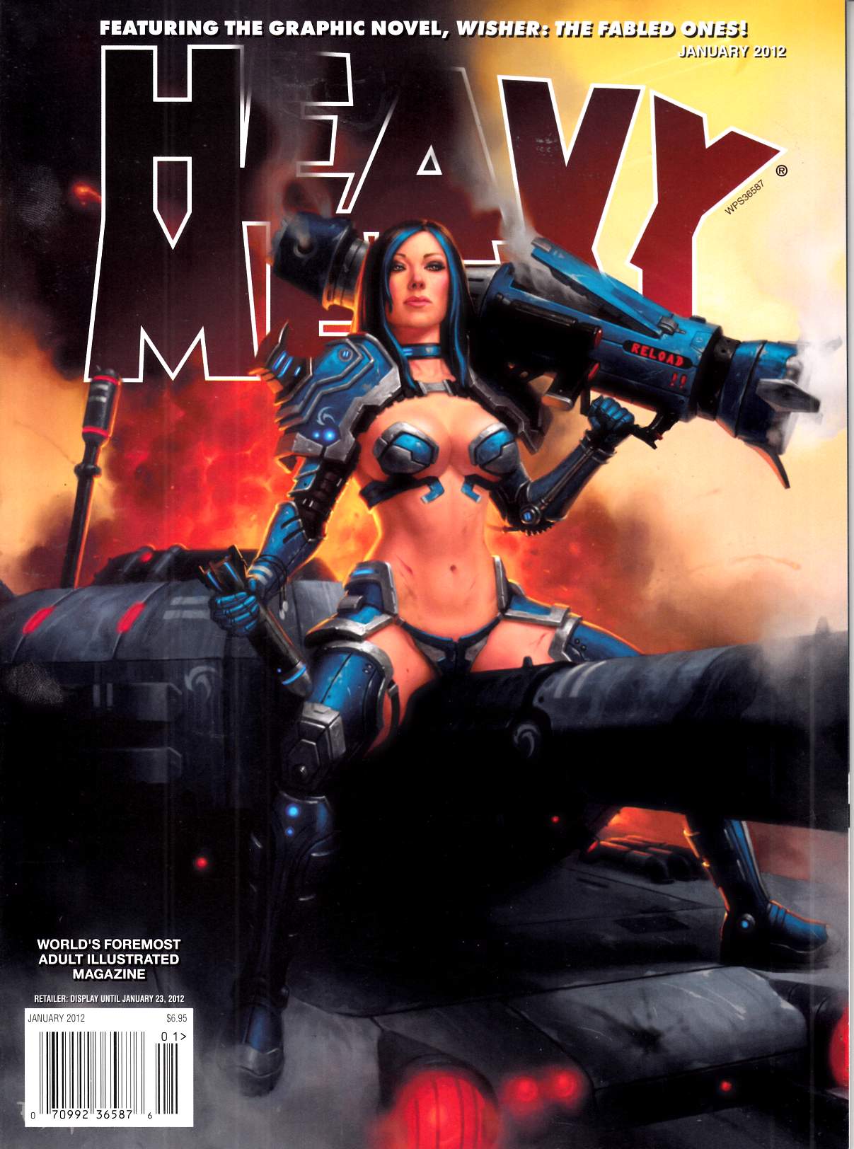 Heavy Metal #145 January 2012 Near Mint (9.4) [Heavy Metal Magazine] LARGE
